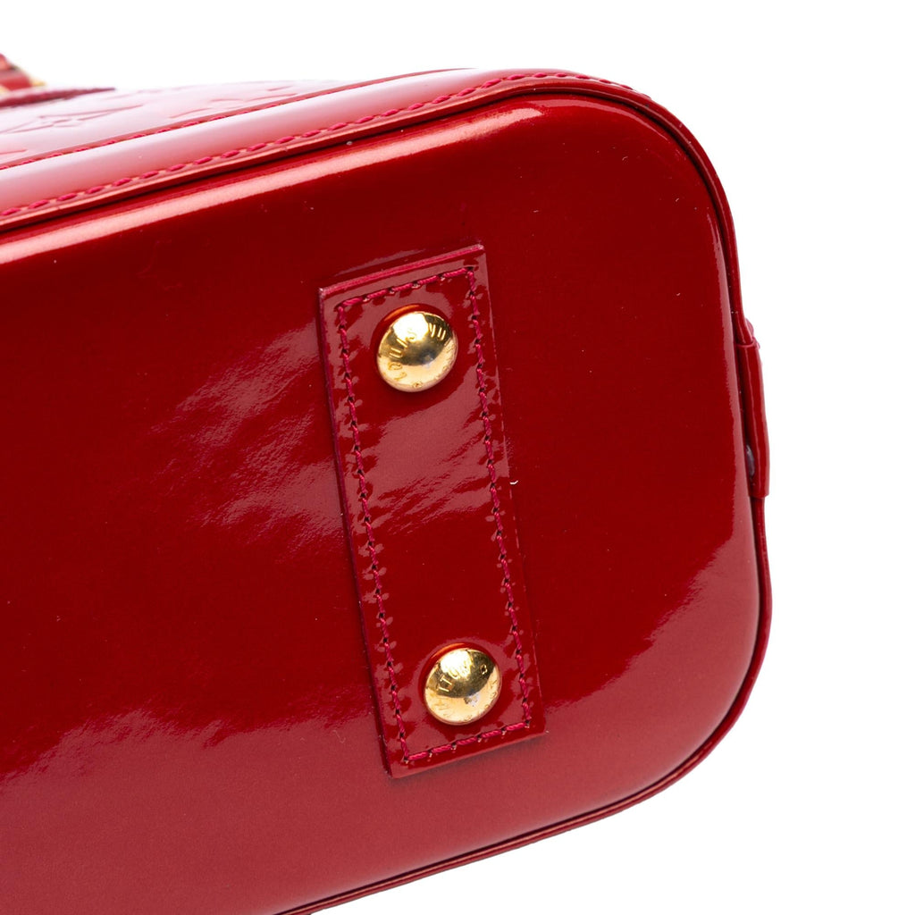 Louis Vuitton Monogram Vernis Rayures Alma BB