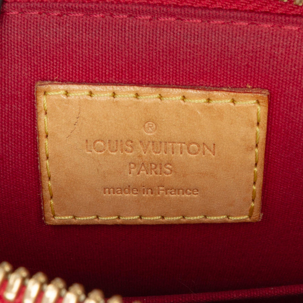 Louis Vuitton Monogram Vernis Rayures Alma BB