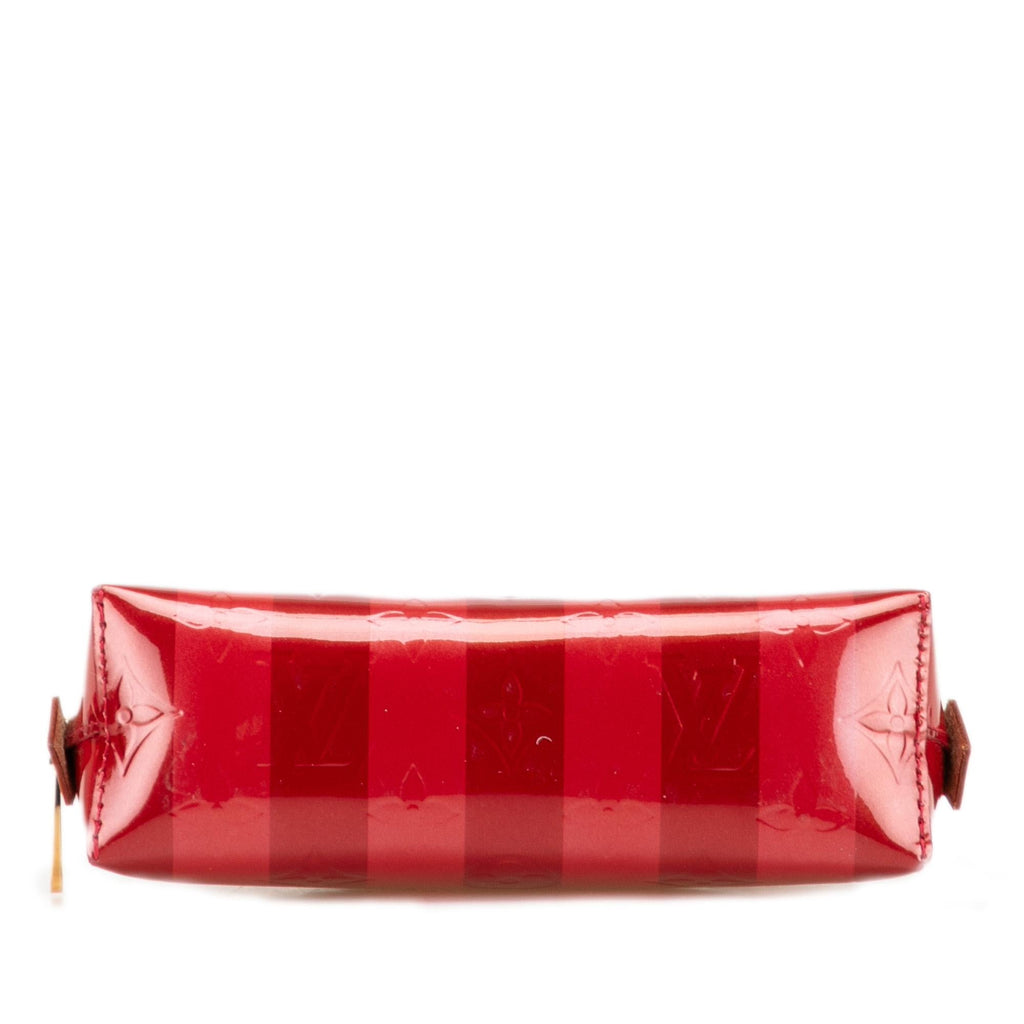 Louis Vuitton Monogram Vernis Rayures Cosmetic Pouch