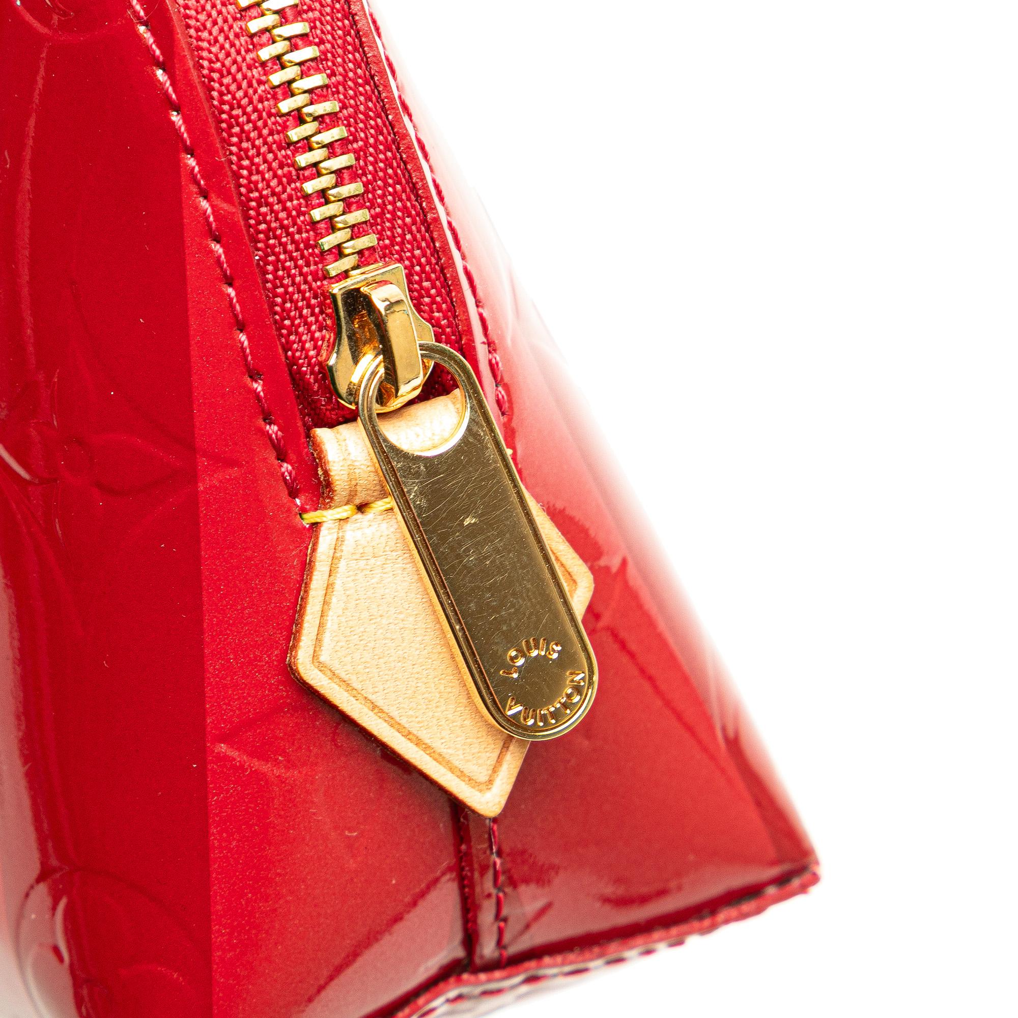 Louis Vuitton Monogram Vernis Rayures Cosmetic Pouch