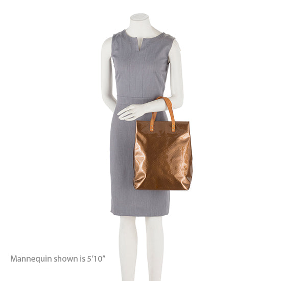 Louis Vuitton  Monogram Vernis Reade MM Tote (SHF-18463)