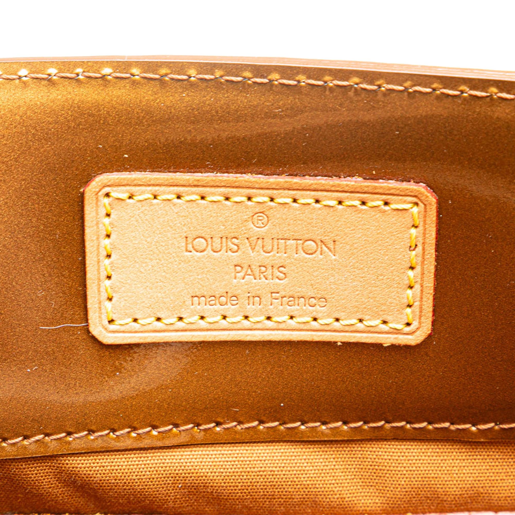 Louis Vuitton Monogram Vernis Reade MM