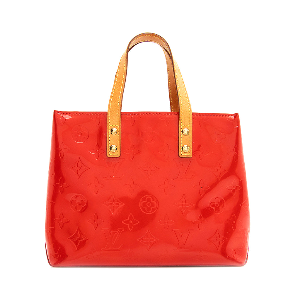 Louis Vuitton Monogram Vernis Reade PM Tote (SHF-20106)