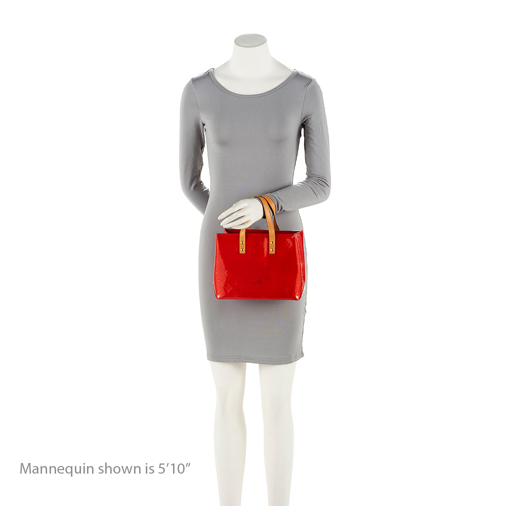 Louis Vuitton Monogram Vernis Reade PM Tote (SHF-20106)