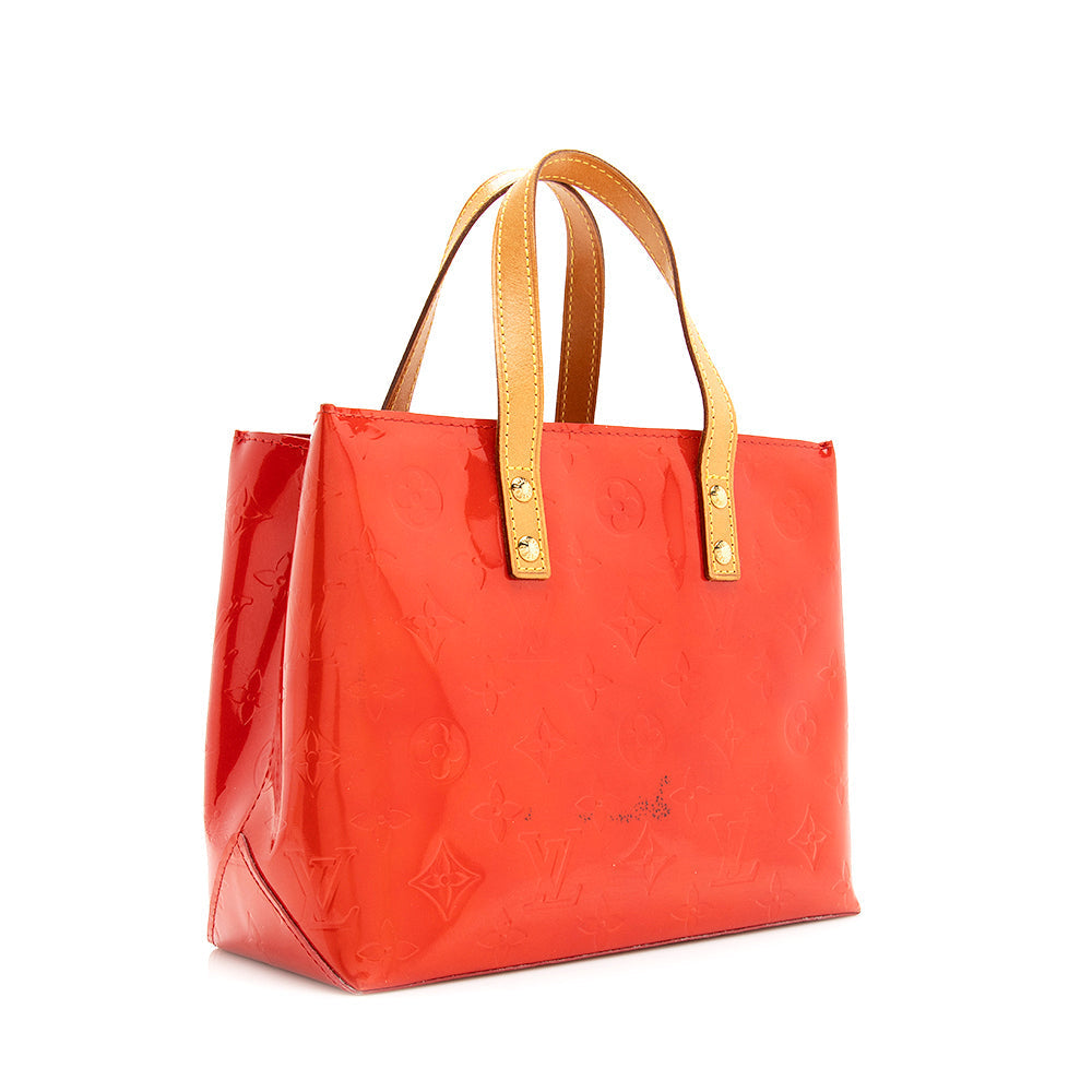 Louis Vuitton Monogram Vernis Reade PM Tote (SHF-20106)