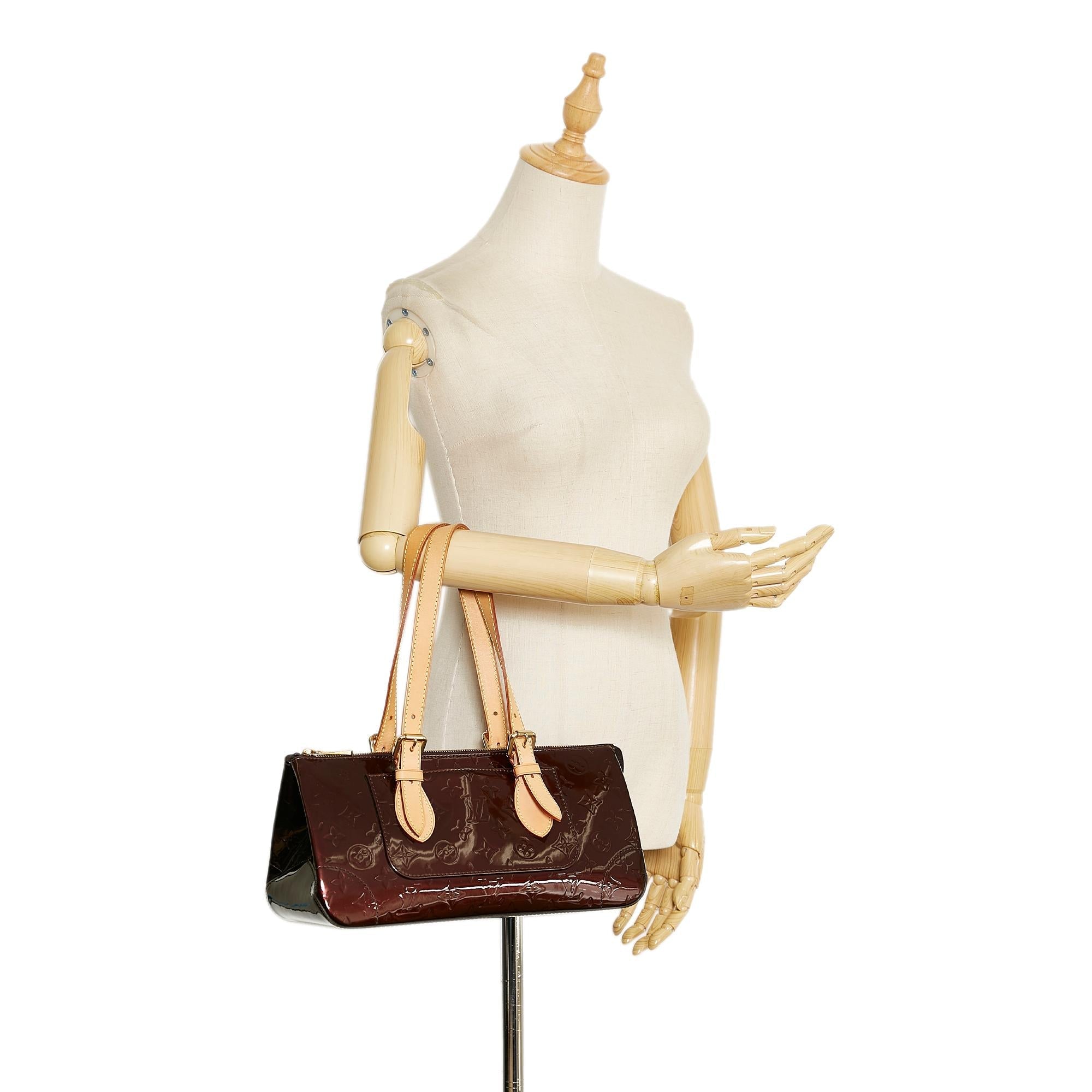 Louis Vuitton Monogram Vernis Rosewood Avenue (SHG-36016)