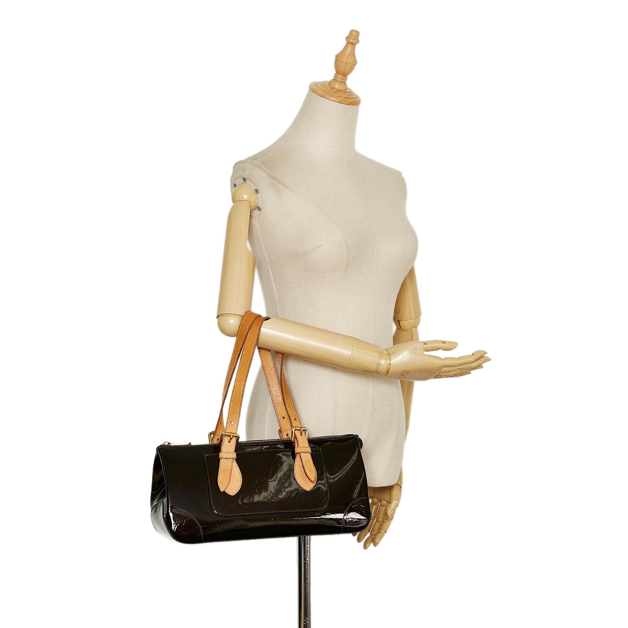 Louis Vuitton Monogram Vernis Rosewood Avenue (SHG-36367)