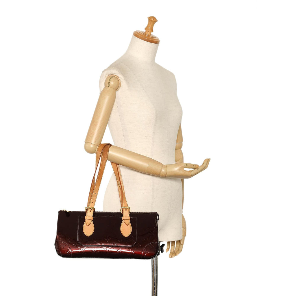 Louis Vuitton Monogram Vernis Rosewood Avenue (SHG-egdmbO)