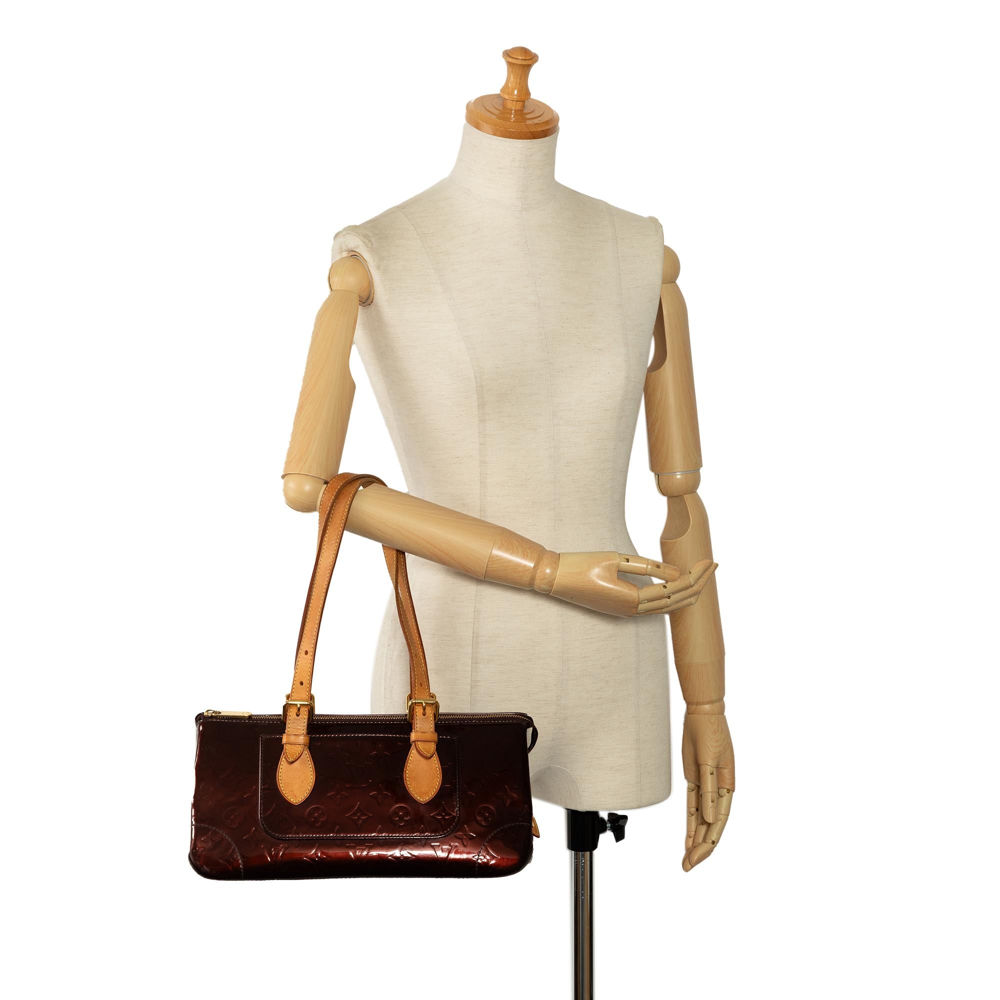 Louis Vuitton Monogram Vernis Rosewood Avenue (SHG-ugyaoR)