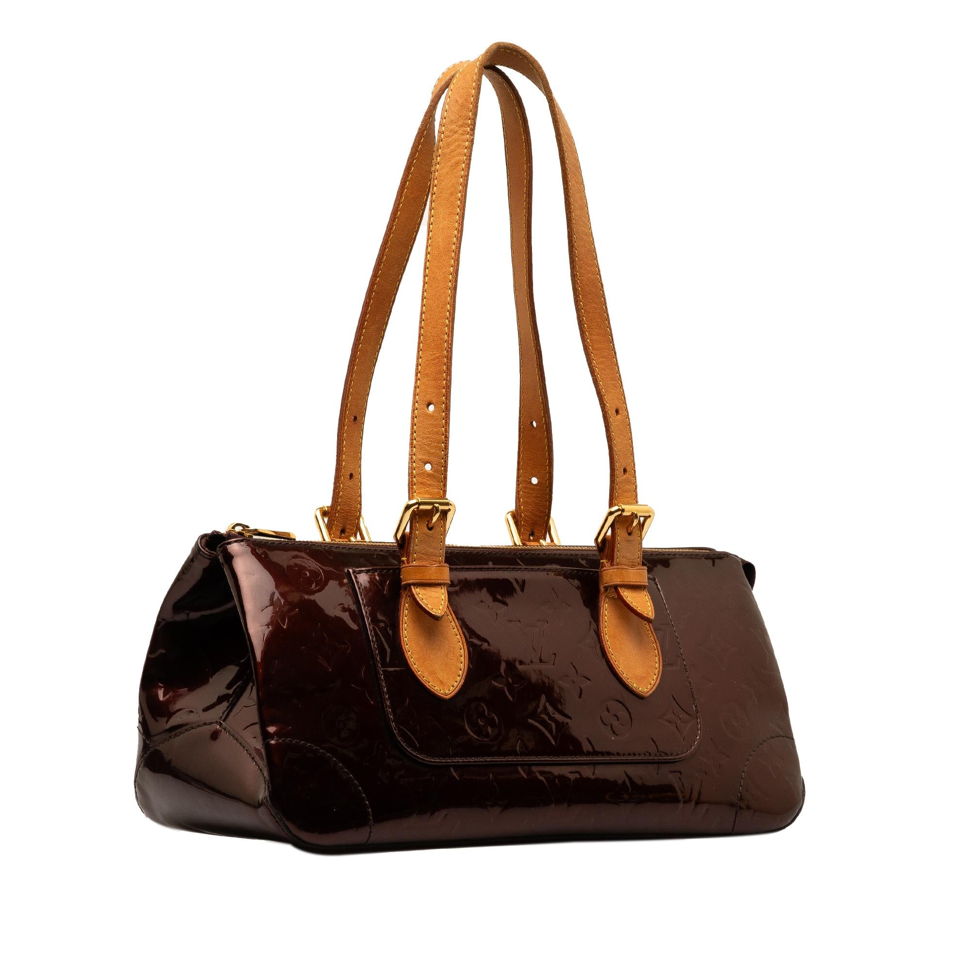 Louis Vuitton Monogram Vernis Rosewood Avenue (SHG-ugyaoR)