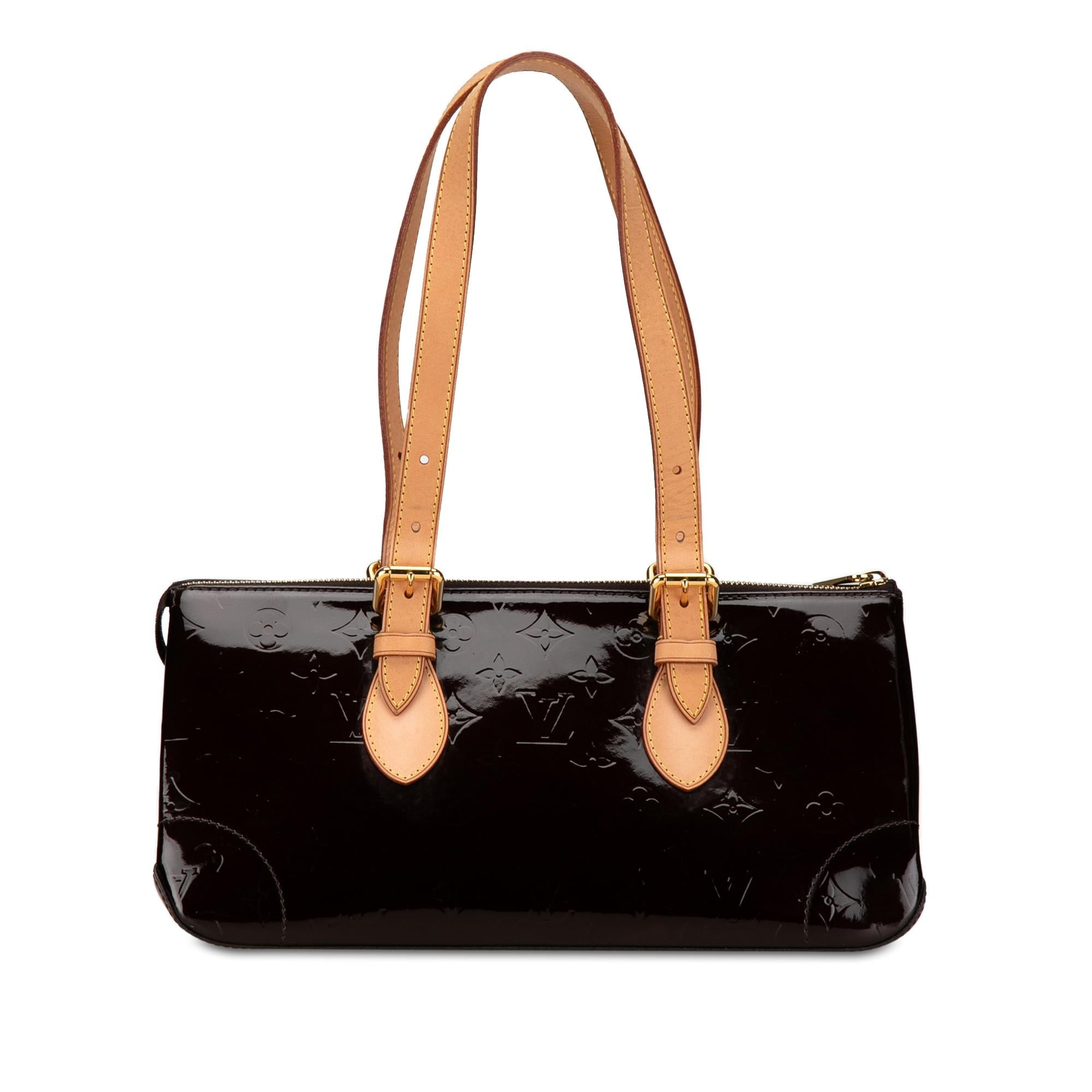 Louis Vuitton Monogram Vernis Rosewood Avenue (SHG-sl75K6)