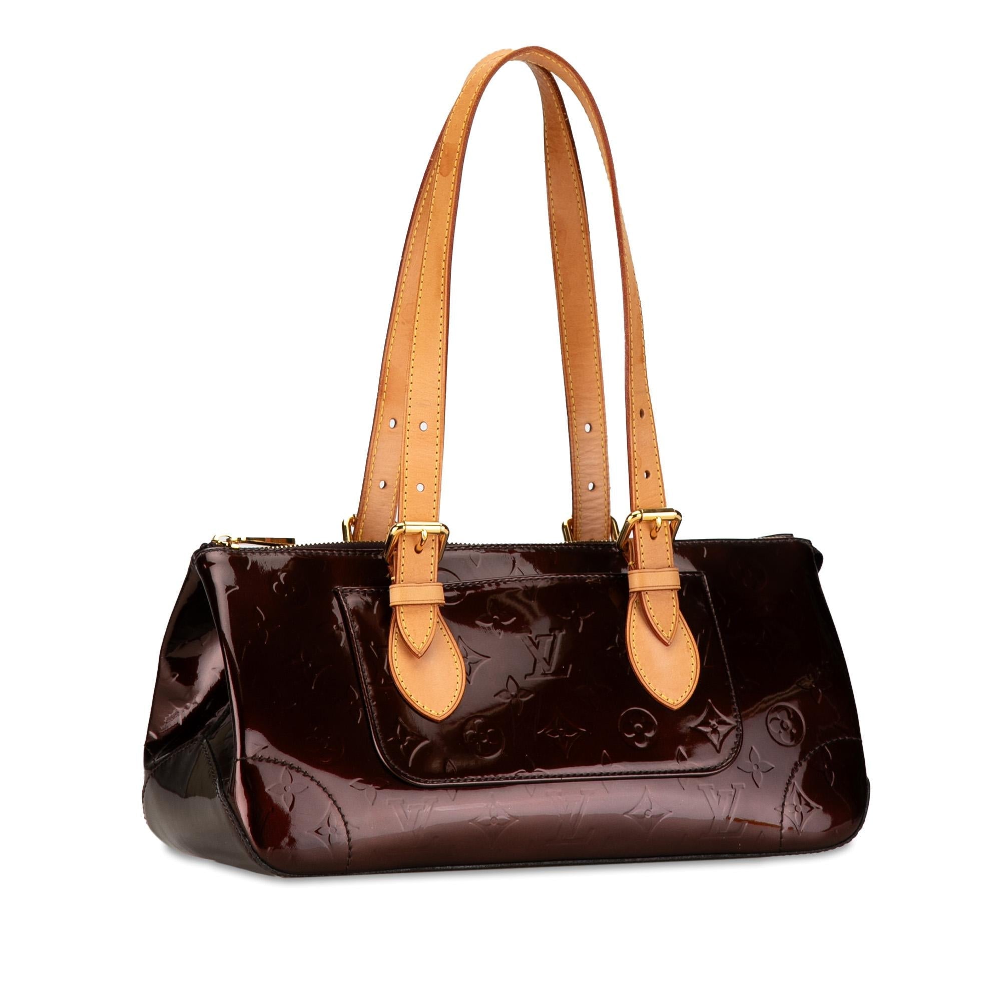 Louis Vuitton Monogram Vernis Rosewood Avenue (SHG-sbCmGJ)