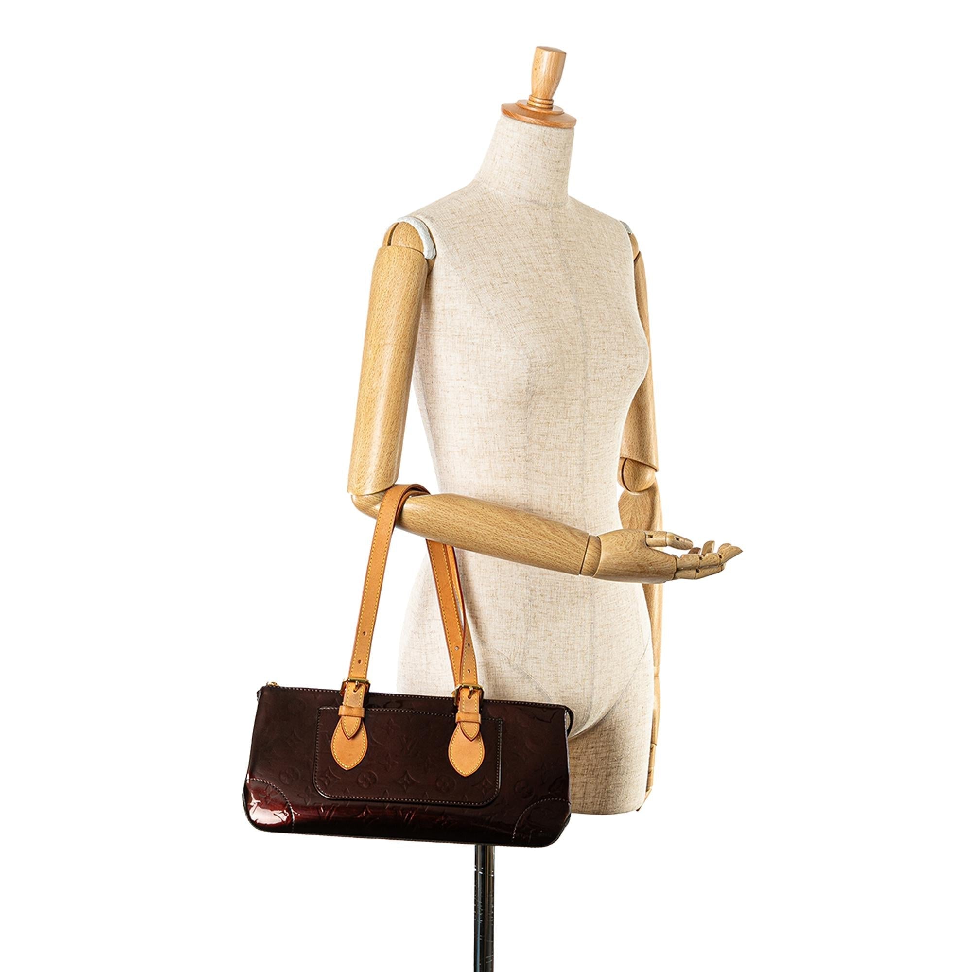 Louis Vuitton Monogram Vernis Rosewood Avenue (SHG-2QphkH)
