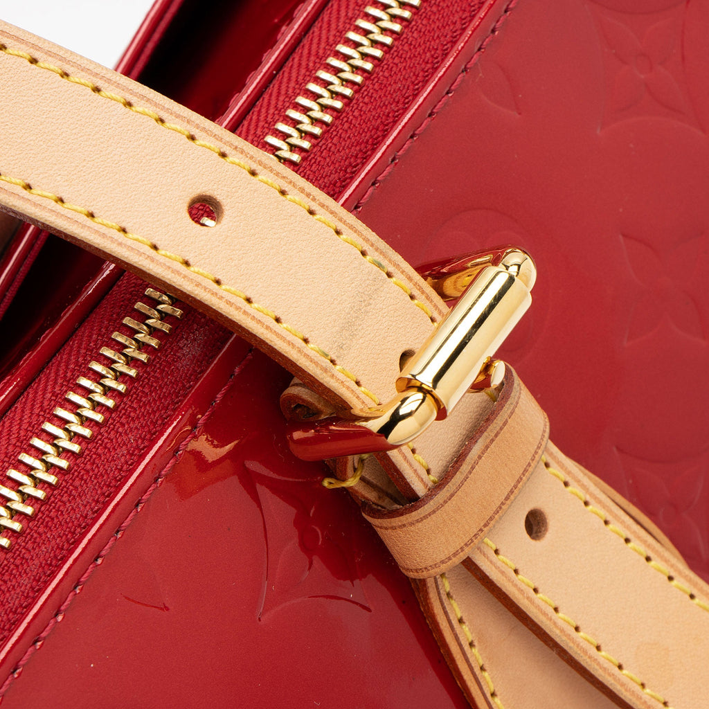 Louis Vuitton Monogram Vernis Rosewood Satchel (SHF-DhyaKM)