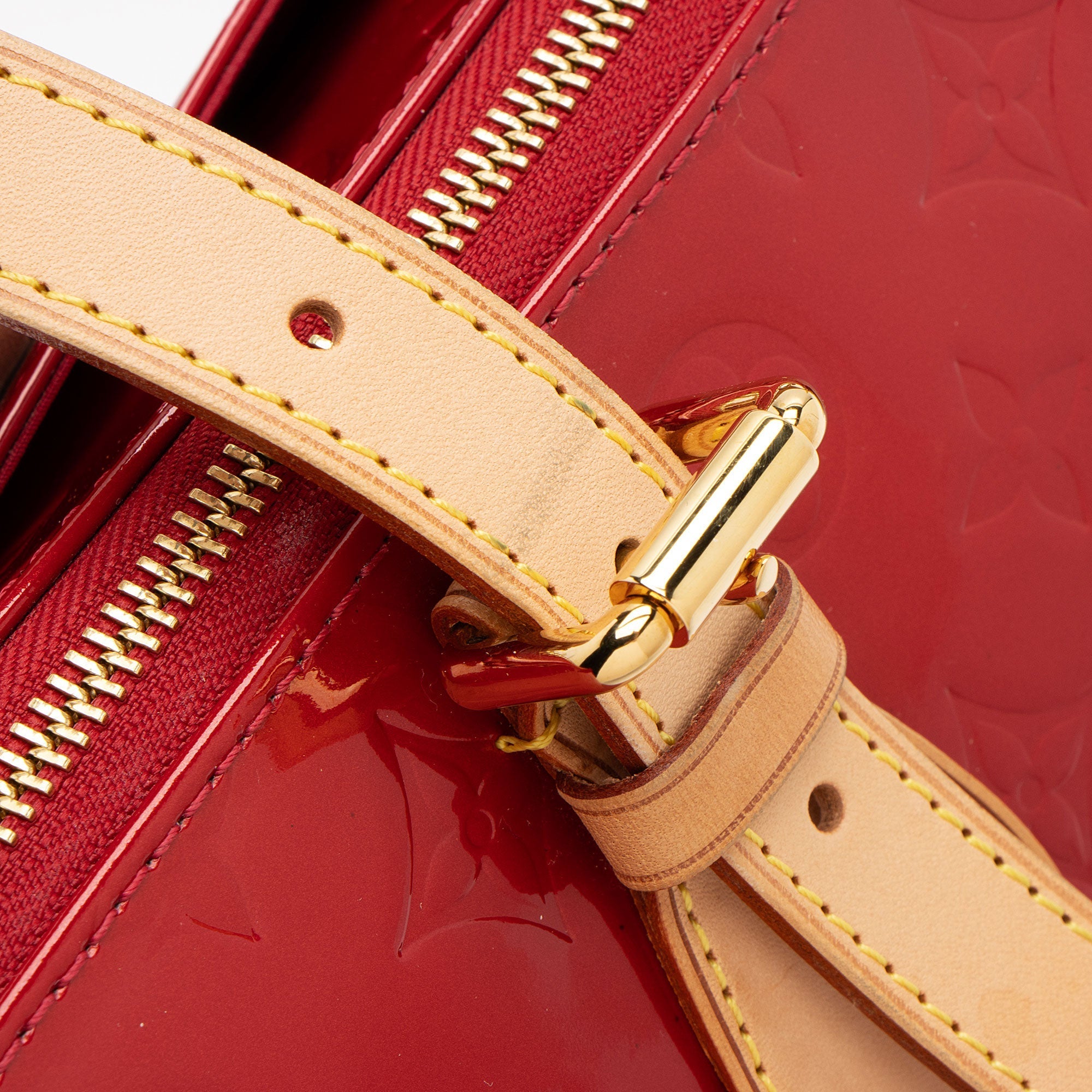 Louis Vuitton Monogram Vernis Rosewood Satchel (SHF-DhyaKM)