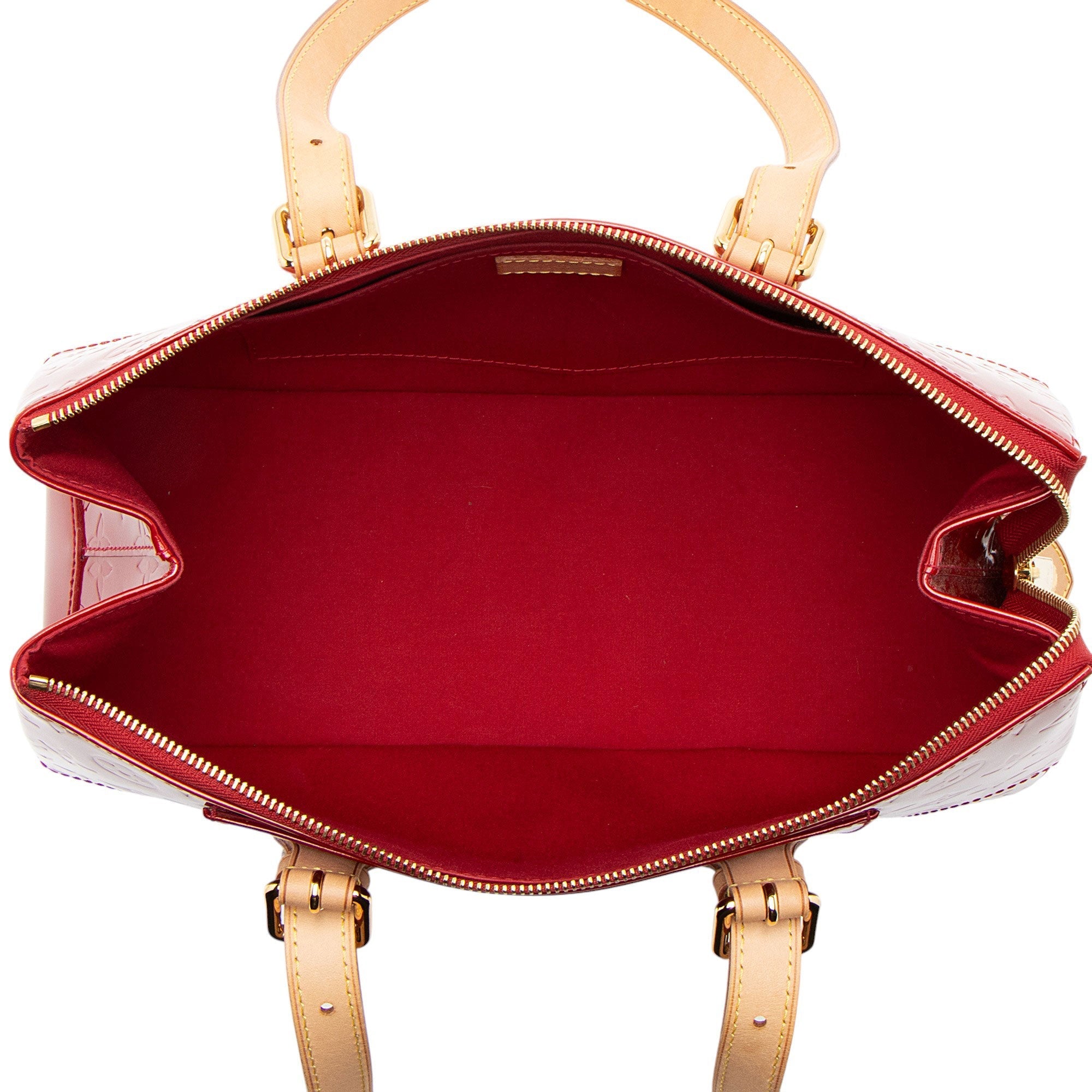 Louis Vuitton Monogram Vernis Rosewood Satchel (SHF-DhyaKM)