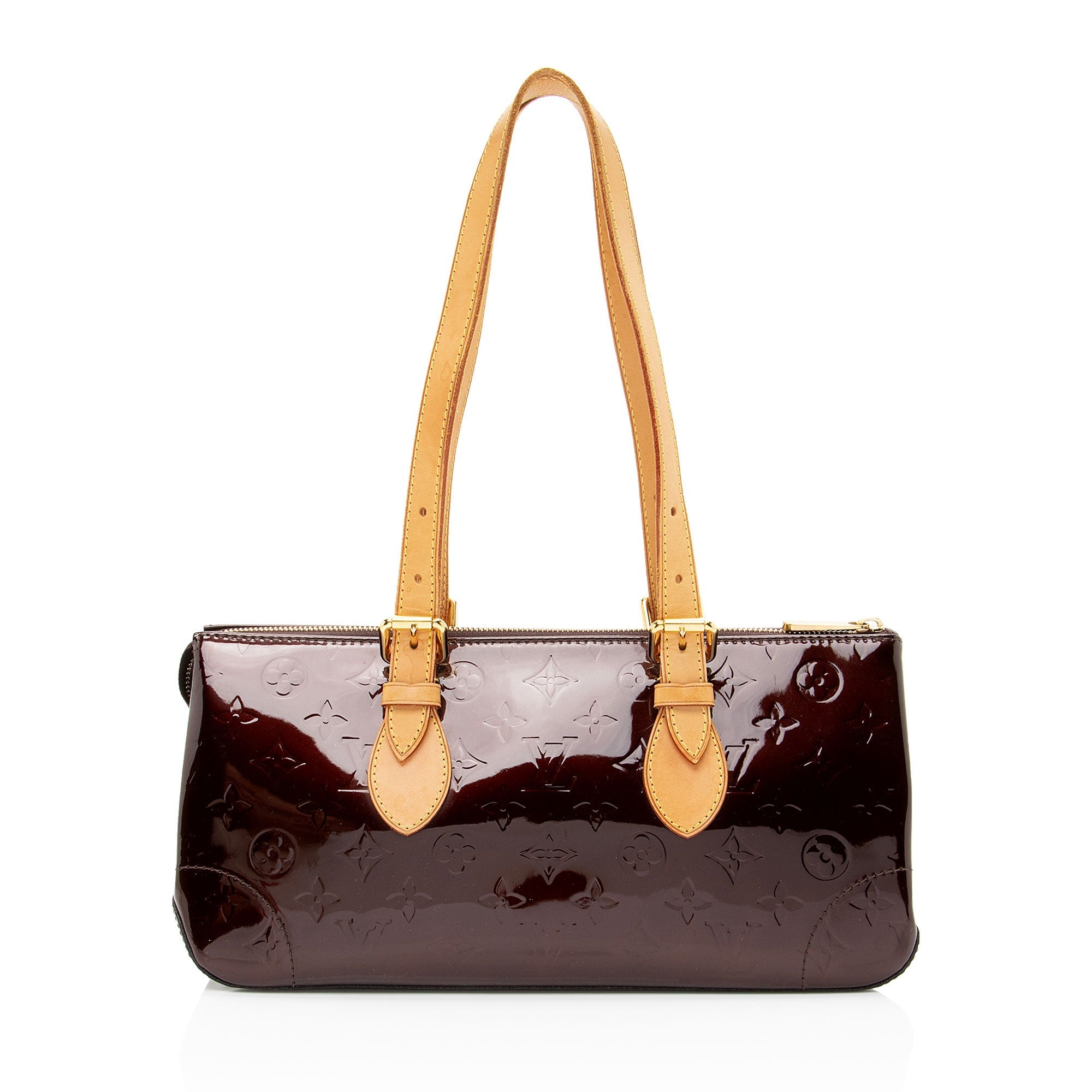 Louis Vuitton Monogram Vernis Rosewood Satchel
