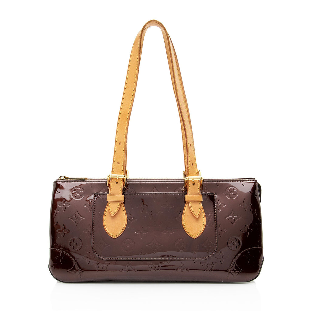 Louis Vuitton Monogram Vernis Rosewood Satchel