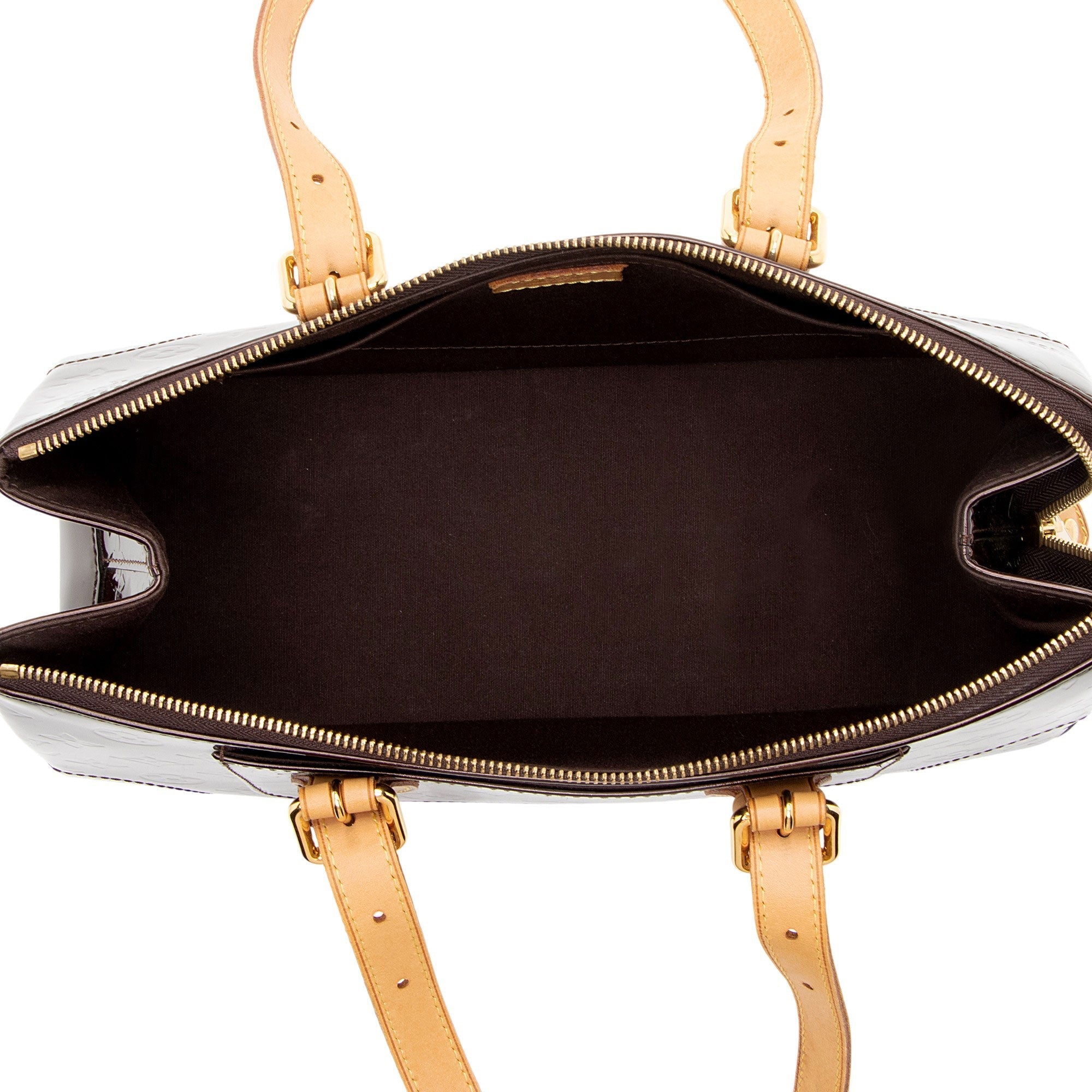 Louis Vuitton Monogram Vernis Rosewood Satchel