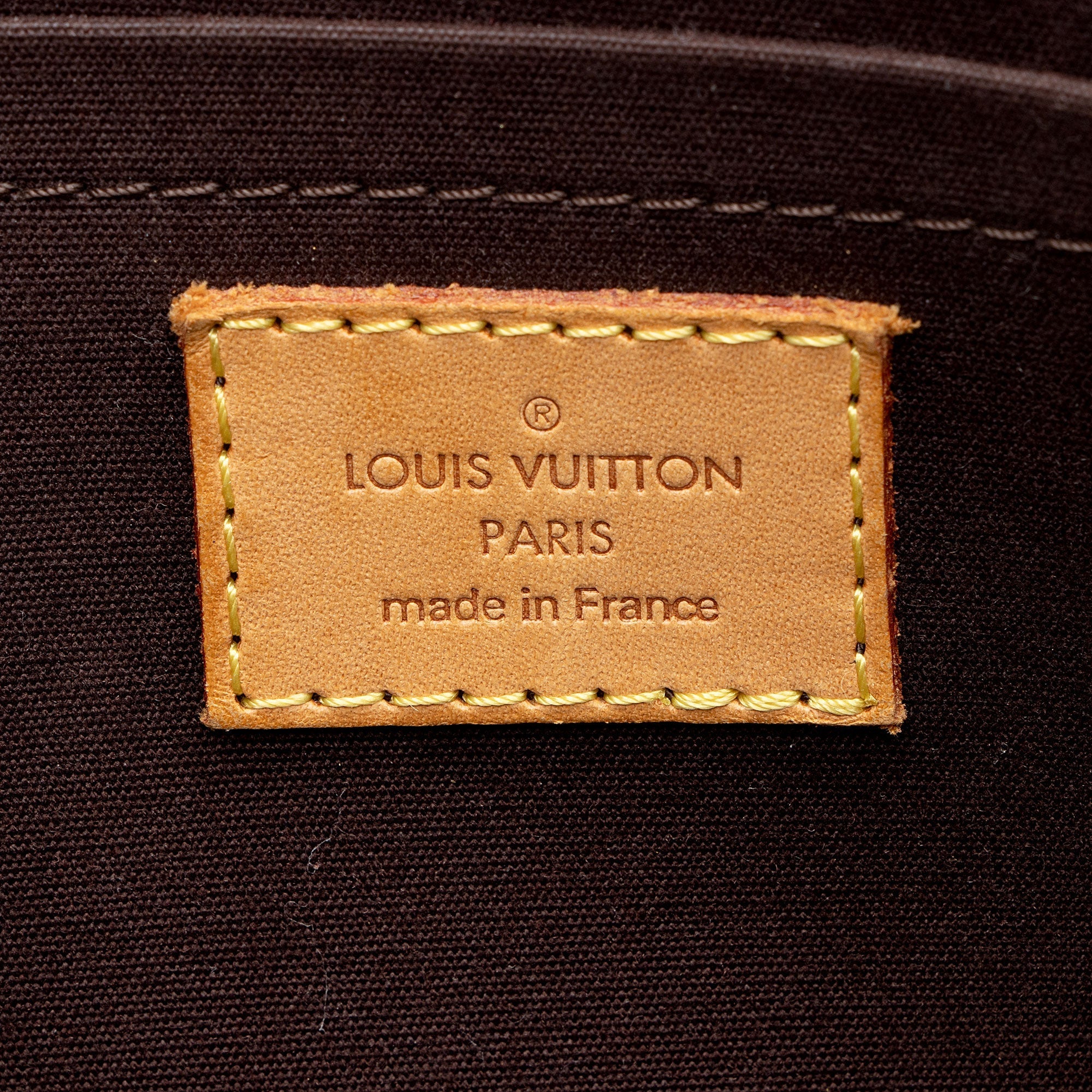 Louis Vuitton Monogram Vernis Rosewood Satchel