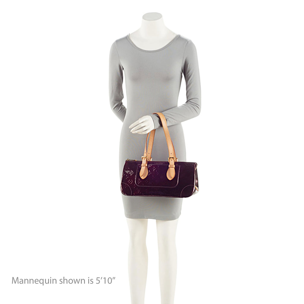 Louis Vuitton Monogram Vernis Rosewood Satchel