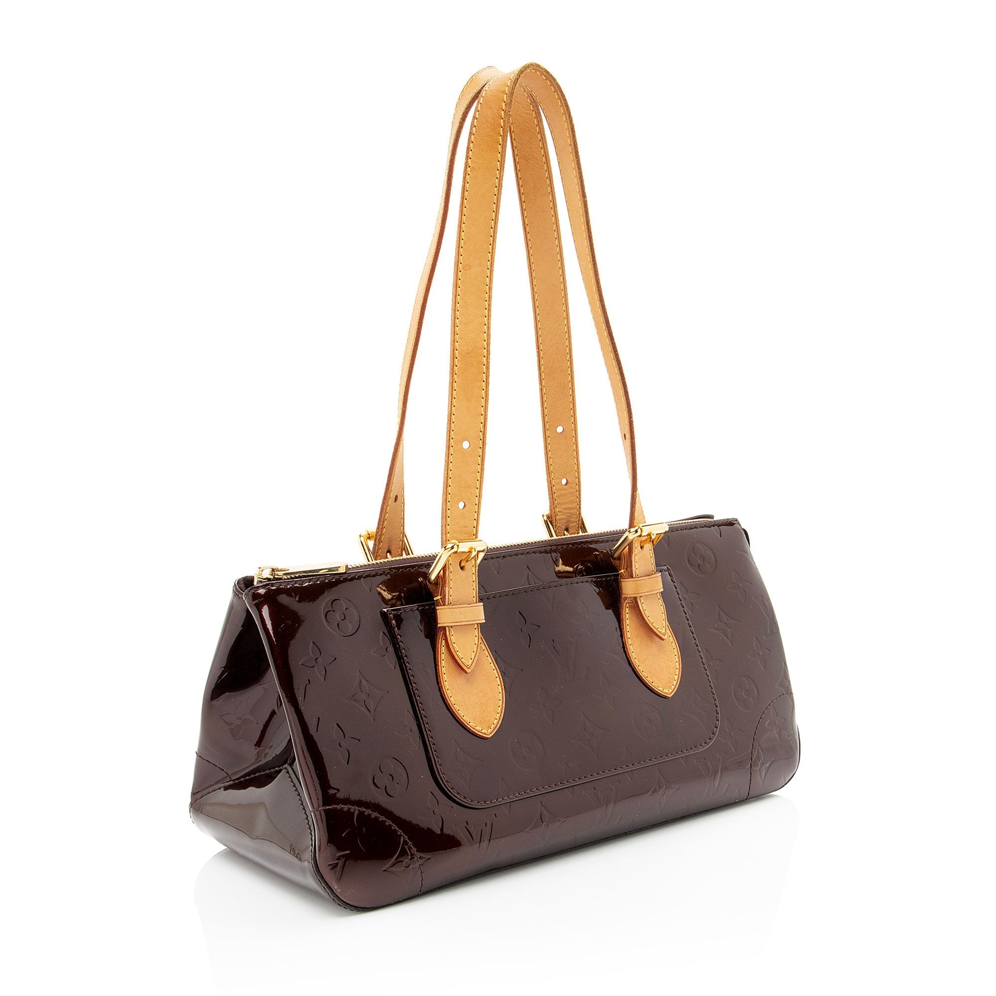 Louis Vuitton Monogram Vernis Rosewood Satchel
