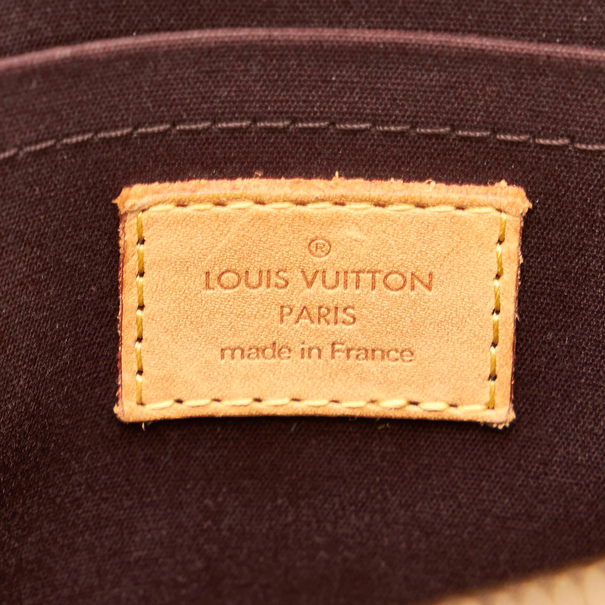 Louis Vuitton Monogram Vernis Rosewood (SHG-29410)