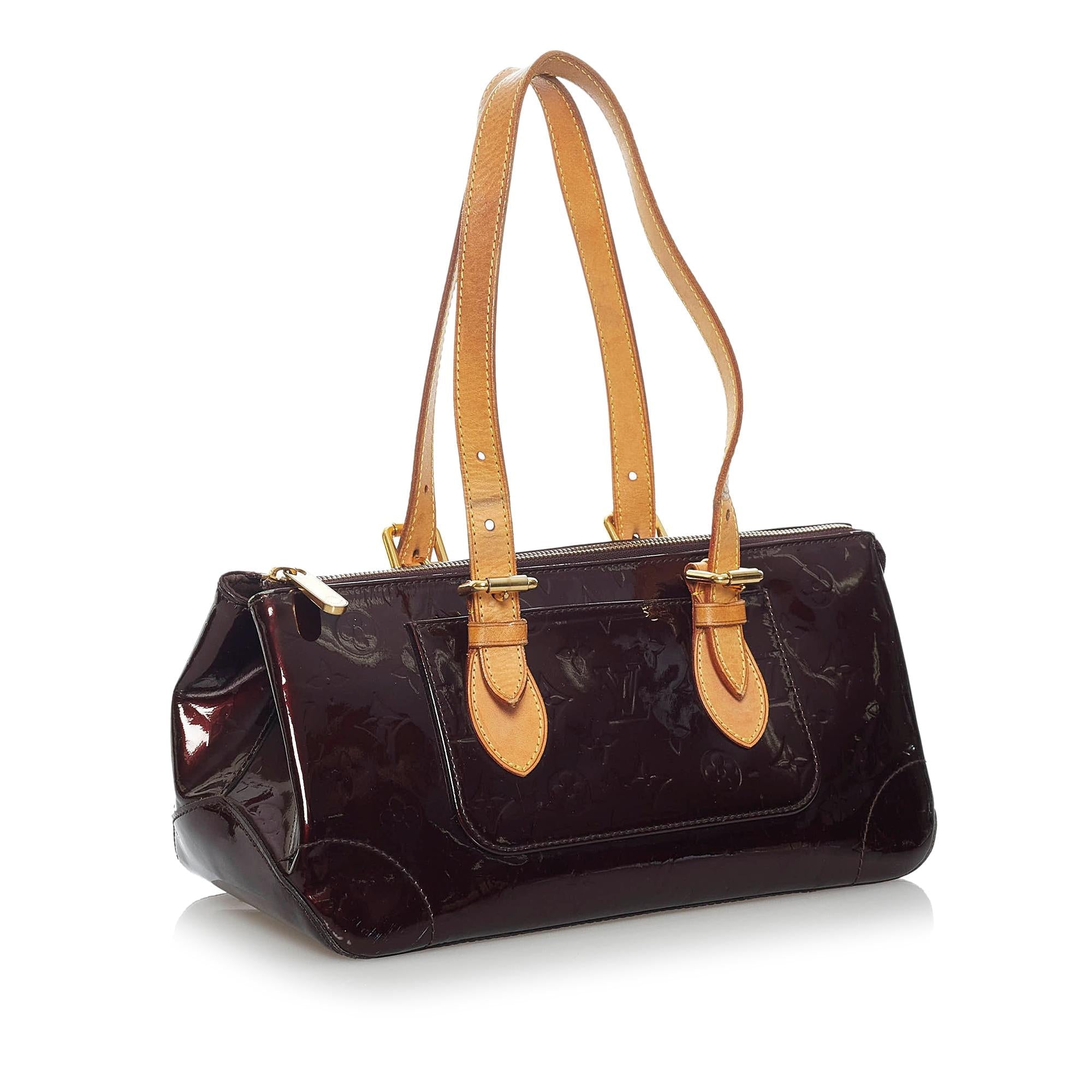 Louis Vuitton Monogram Vernis Rosewood (SHG-29410)
