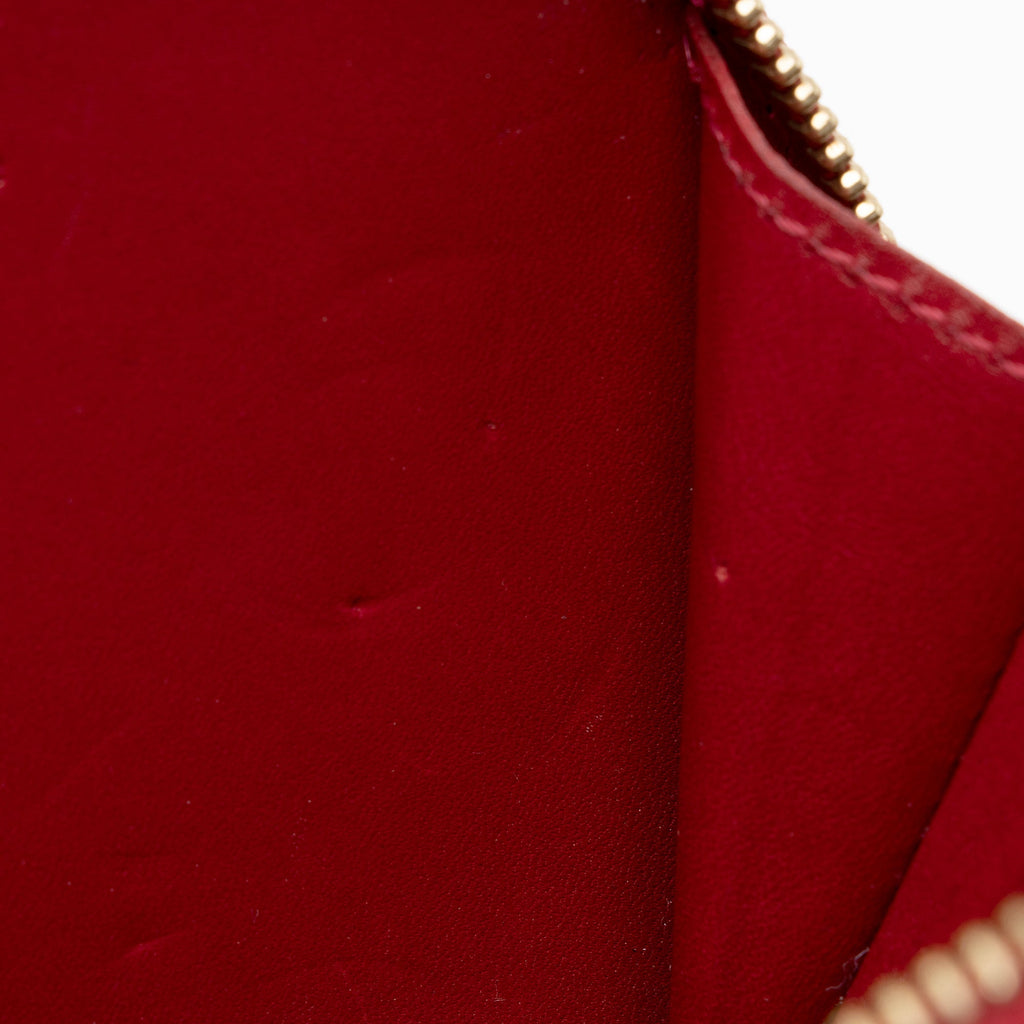 Louis Vuitton Monogram Vernis Round Zippy Coin Pouch (SHF-9HrE7J)