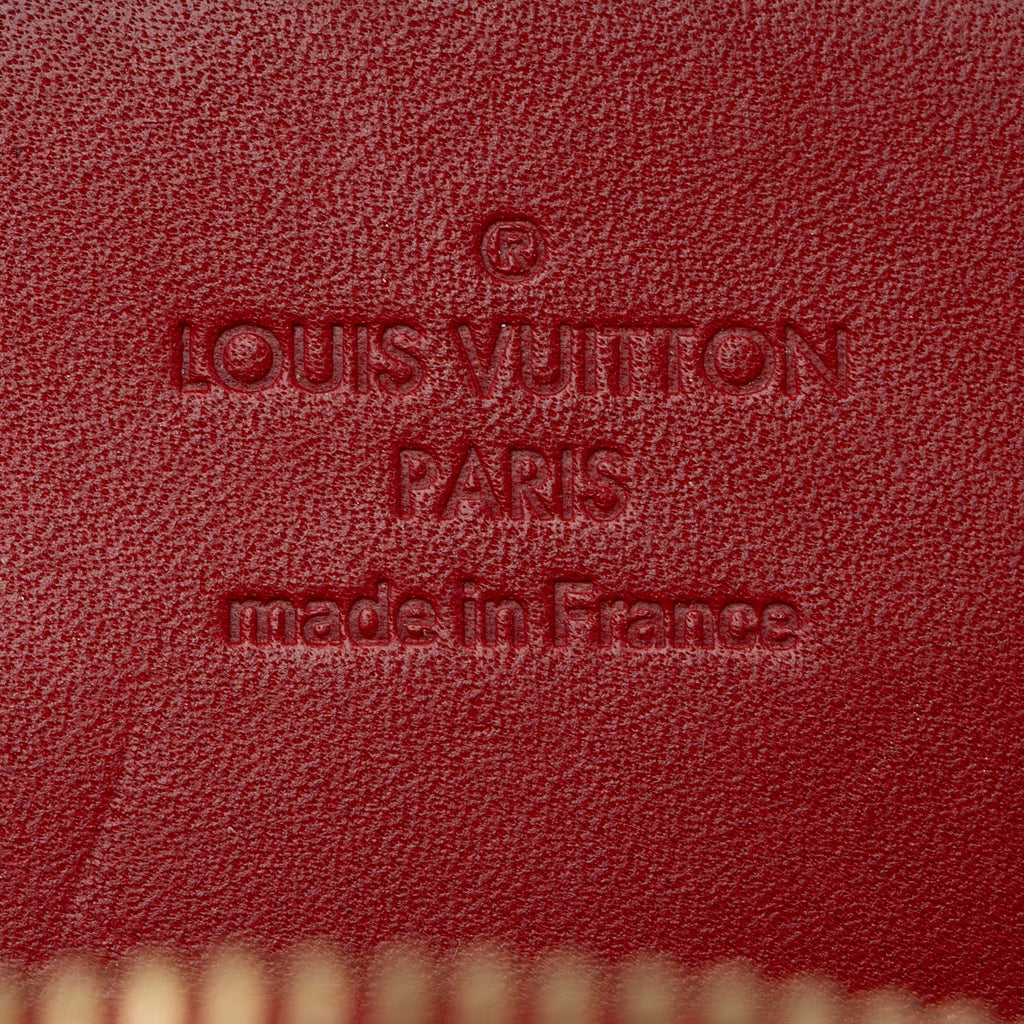 Louis Vuitton Monogram Vernis Round Zippy Coin Pouch (SHF-9HrE7J)