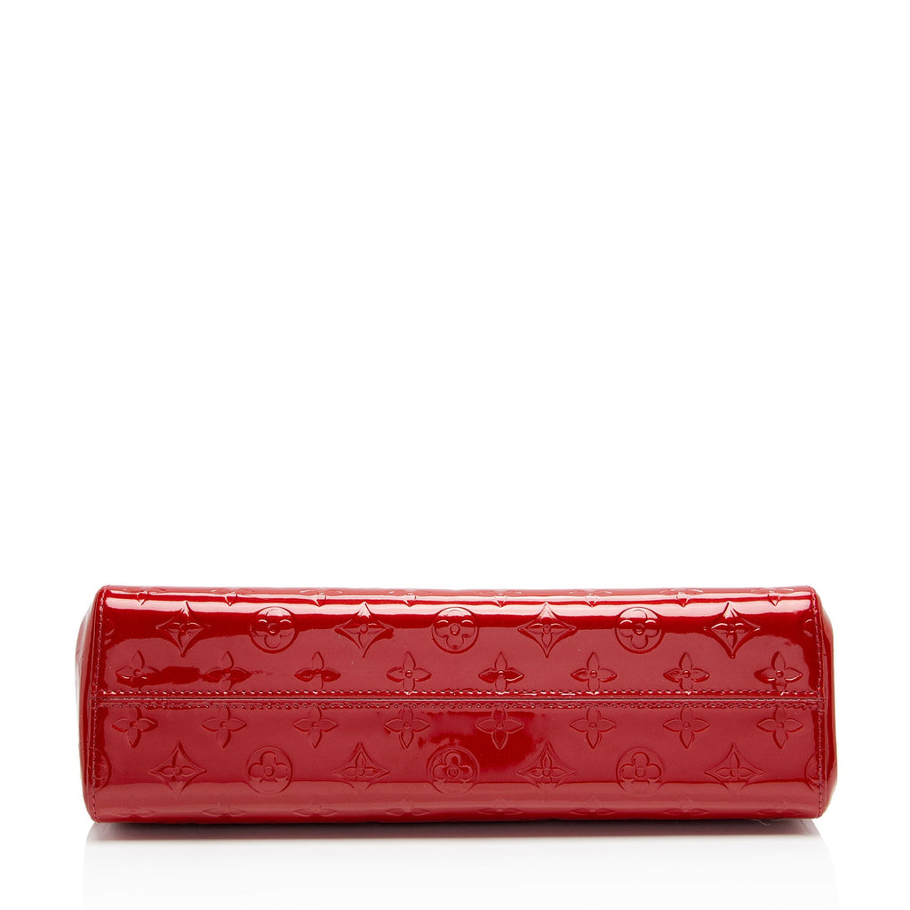 Louis Vuitton Monogram Vernis Roxbury Drive Clutch (SHF-pLf78E)