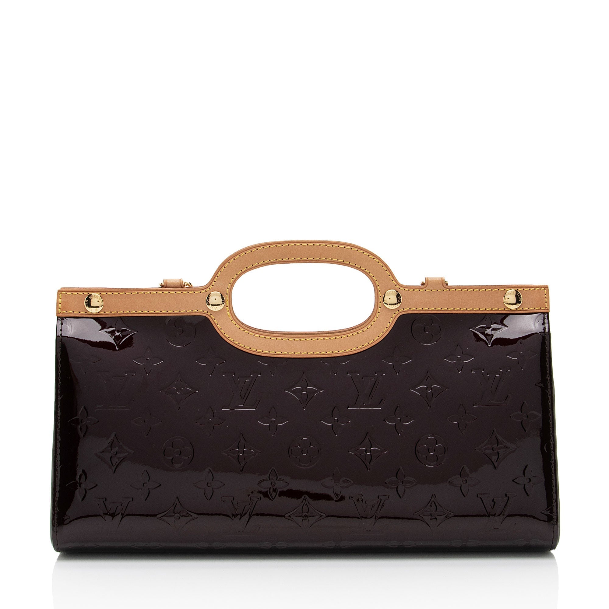 Louis Vuitton Monogram Vernis Roxbury Drive Clutch (SHF-bnVJtW)