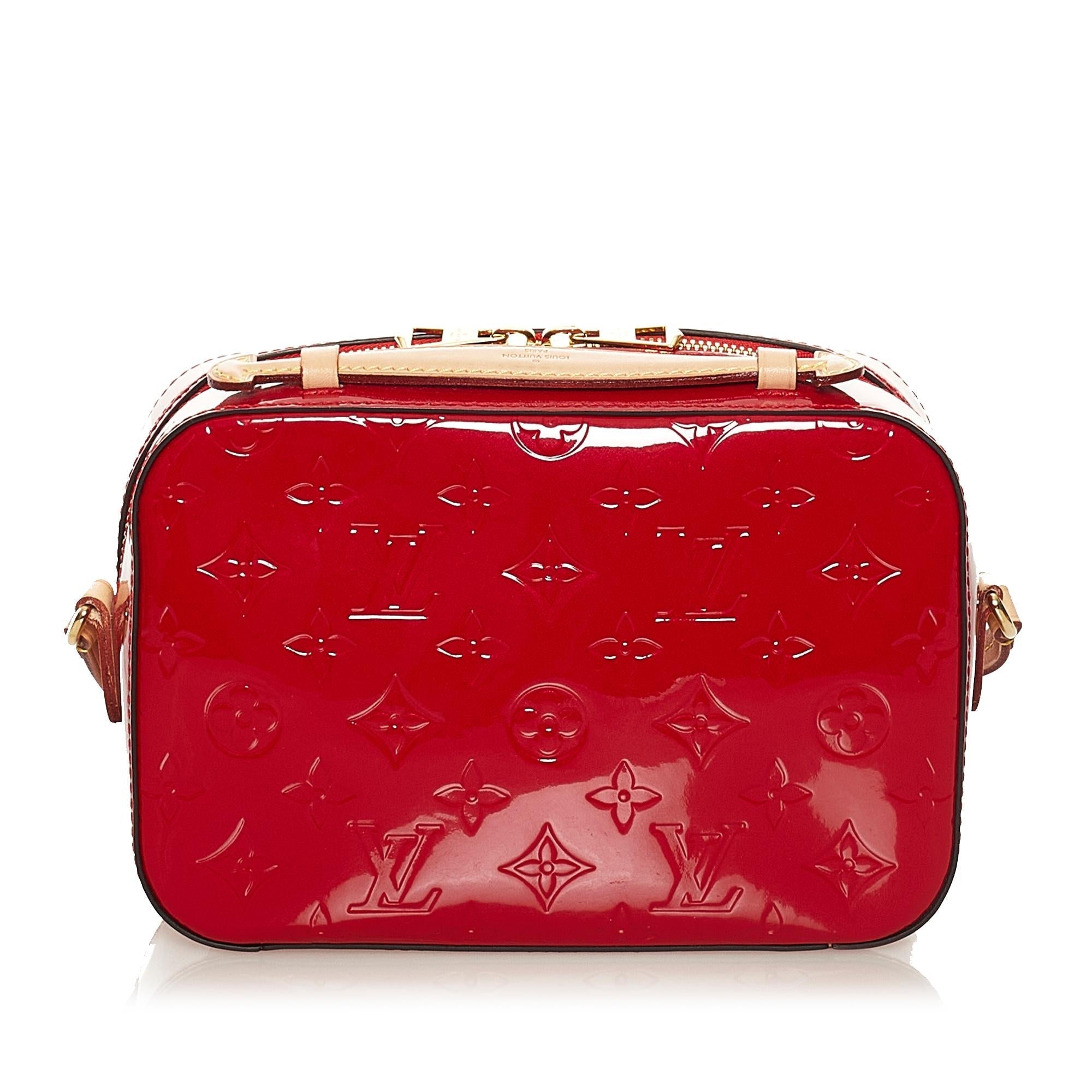 Louis Vuitton Monogram Vernis Santa Monica (SHG-35316)