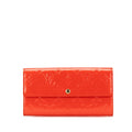 Louis Vuitton Monogram Vernis Sarah Long Wallet