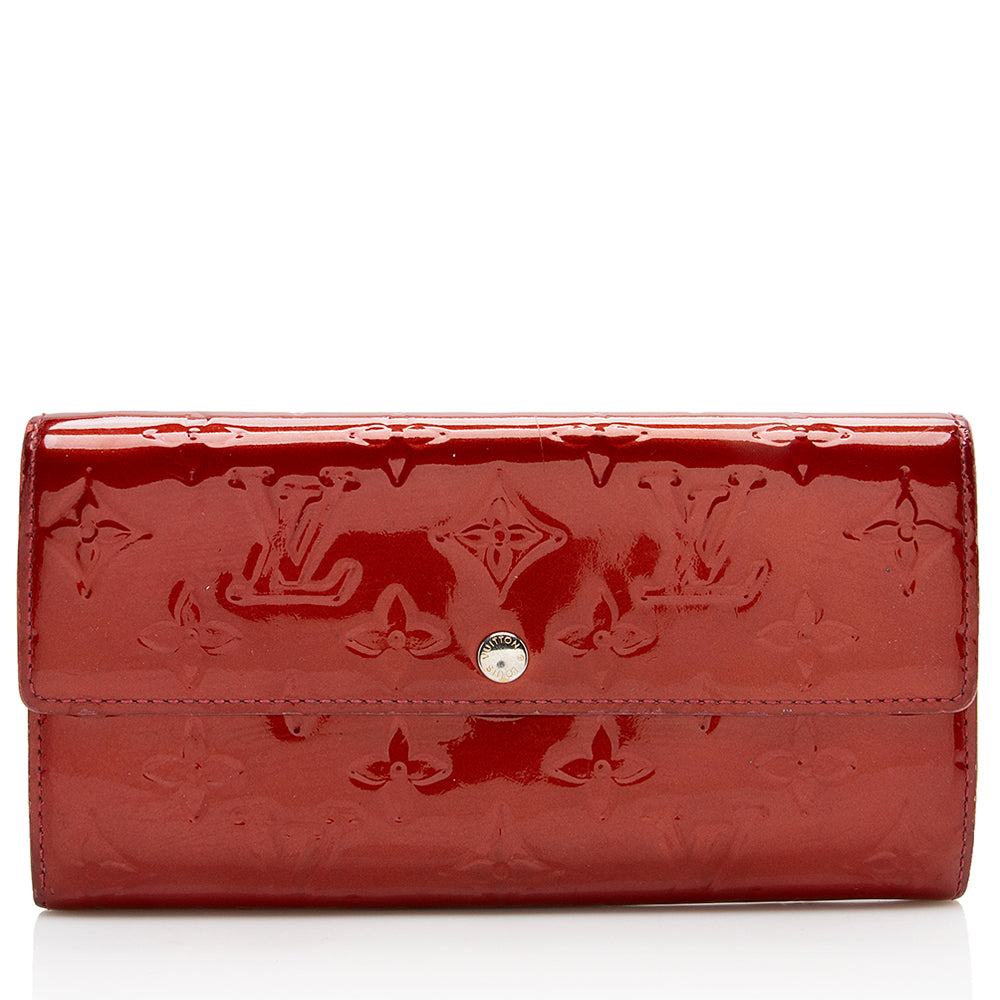 Louis Vuitton Monogram Vernis Sarah Wallet - FINAL SALE (SHF-17220)