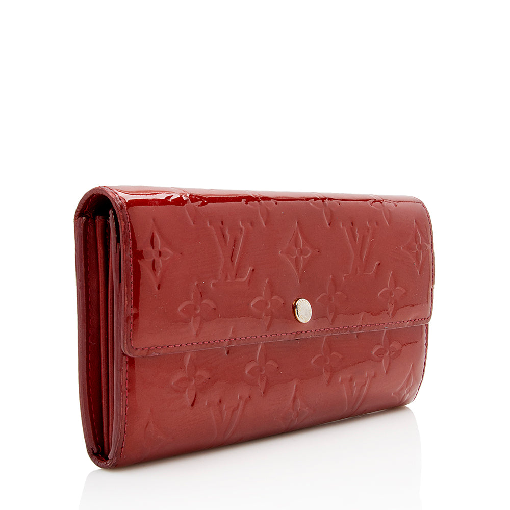 Louis Vuitton Monogram Vernis Sarah Wallet - FINAL SALE (SHF-17220)