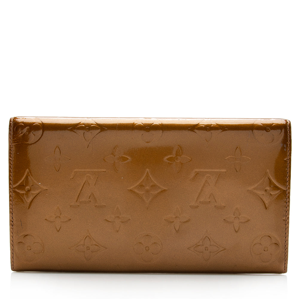 Louis Vuitton Monogram Vernis Sarah Wallet - FINAL SALE (SHF-15356)
