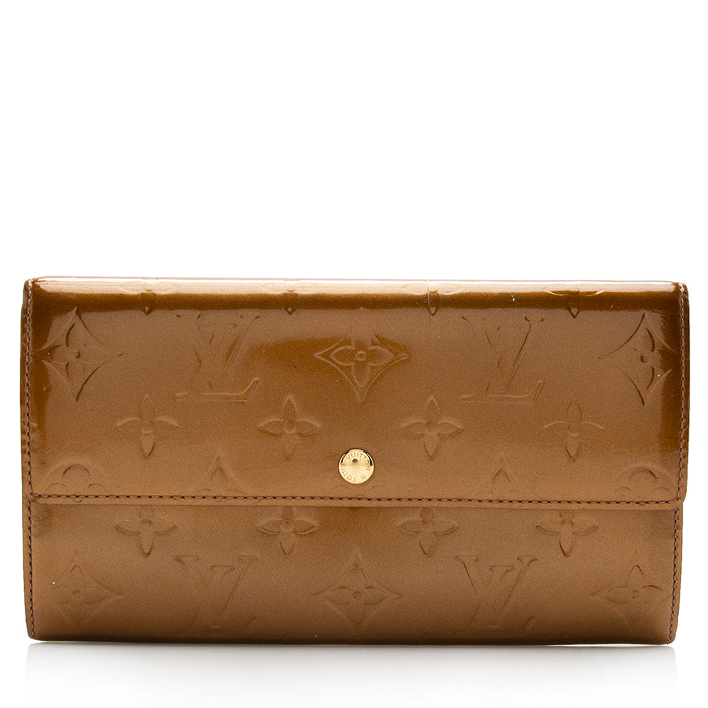 Louis Vuitton Monogram Vernis Sarah Wallet - FINAL SALE (SHF-15356)