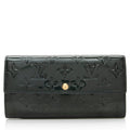 Louis Vuitton Monogram Vernis Sarah Wallet (SHF-22290)