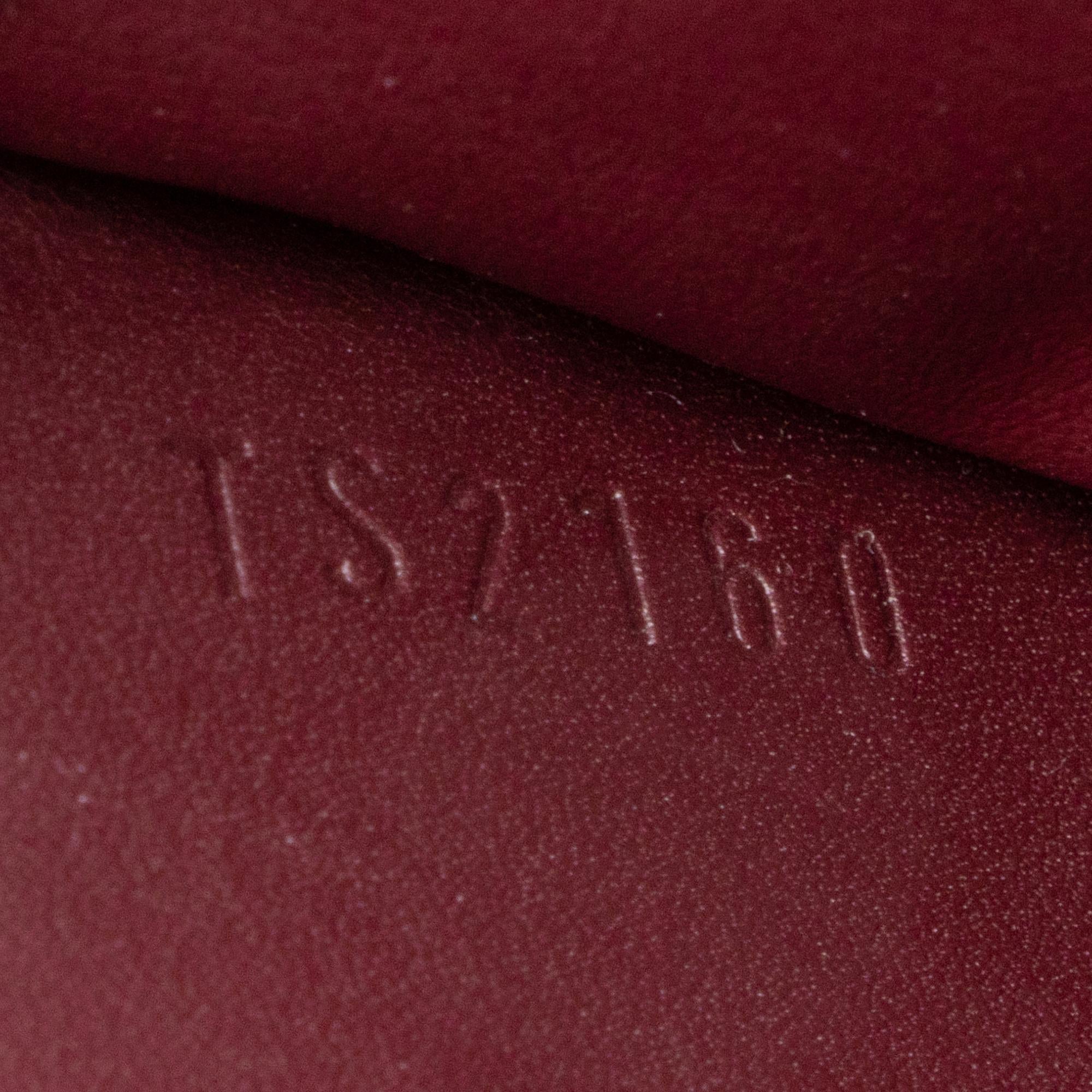 Louis Vuitton Monogram Vernis Sarah Wallet (SHF-23457)