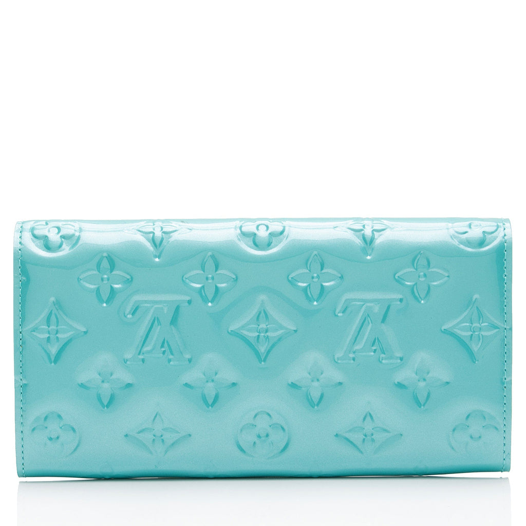 Louis Vuitton Monogram Vernis Sarah Wallet (SHF-LJ4vYR)