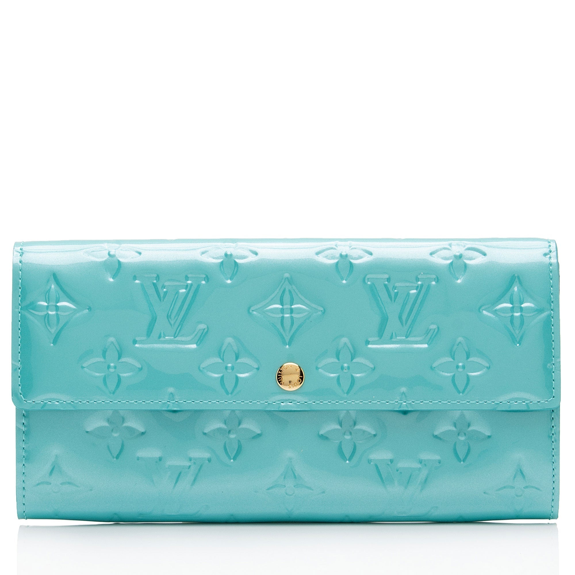Louis Vuitton Monogram Vernis Sarah Wallet (SHF-LJ4vYR)