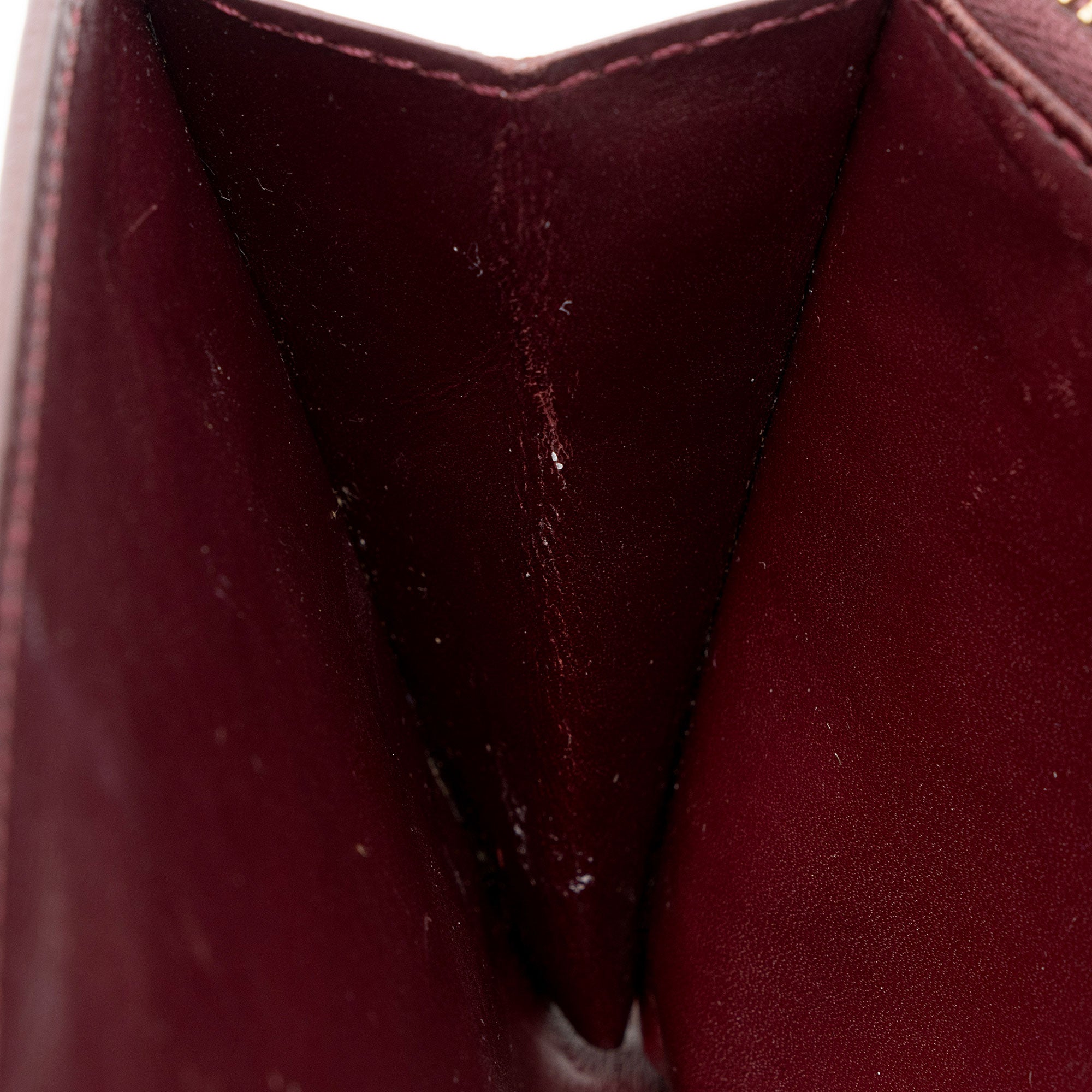 Louis Vuitton Monogram Vernis Sarah Wallet (SHF-1rZthq)