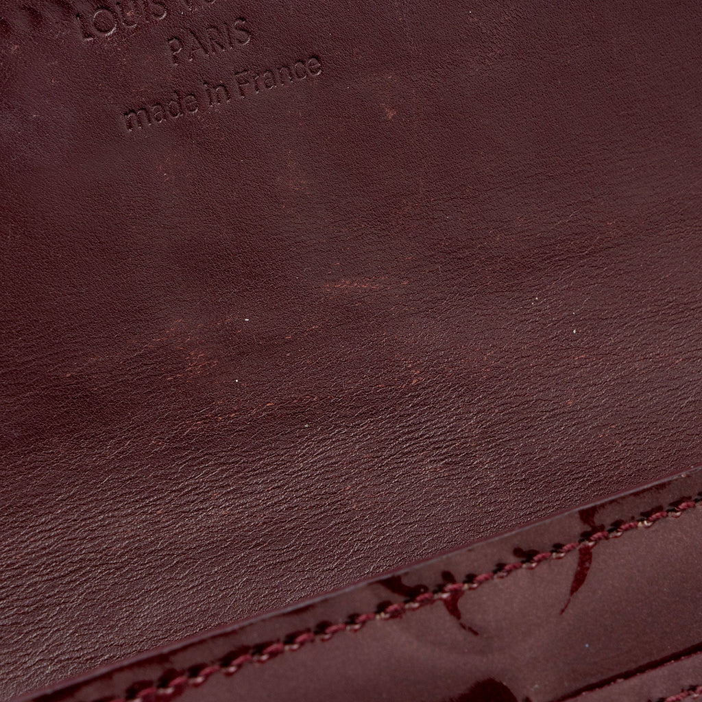 Louis Vuitton Monogram Vernis Sarah Wallet (SHF-1rZthq)