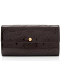 Louis Vuitton Monogram Vernis Sarah Wallet (SHF-U8GsUh)