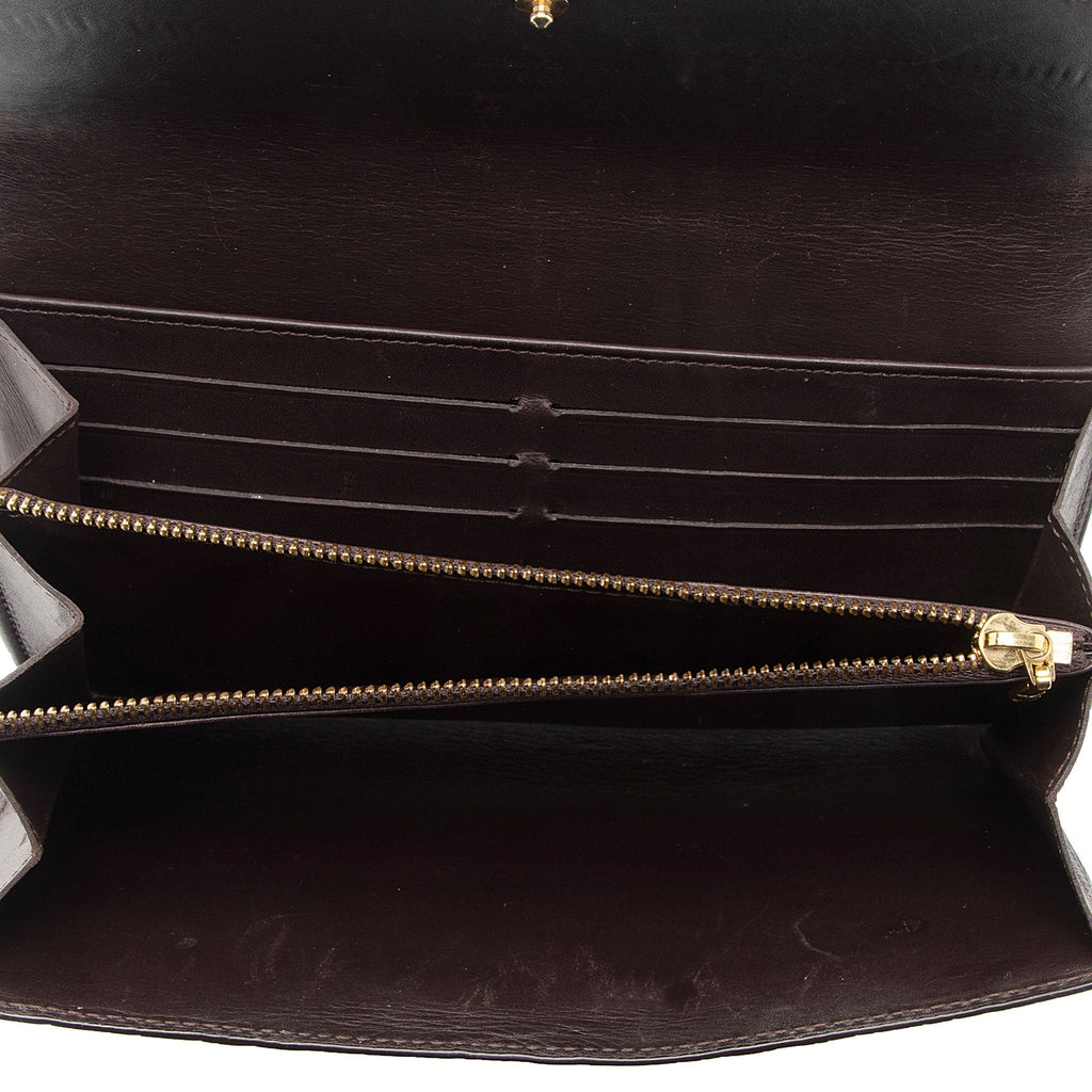 Louis Vuitton Monogram Vernis Sarah Wallet (SHF-U8GsUh)