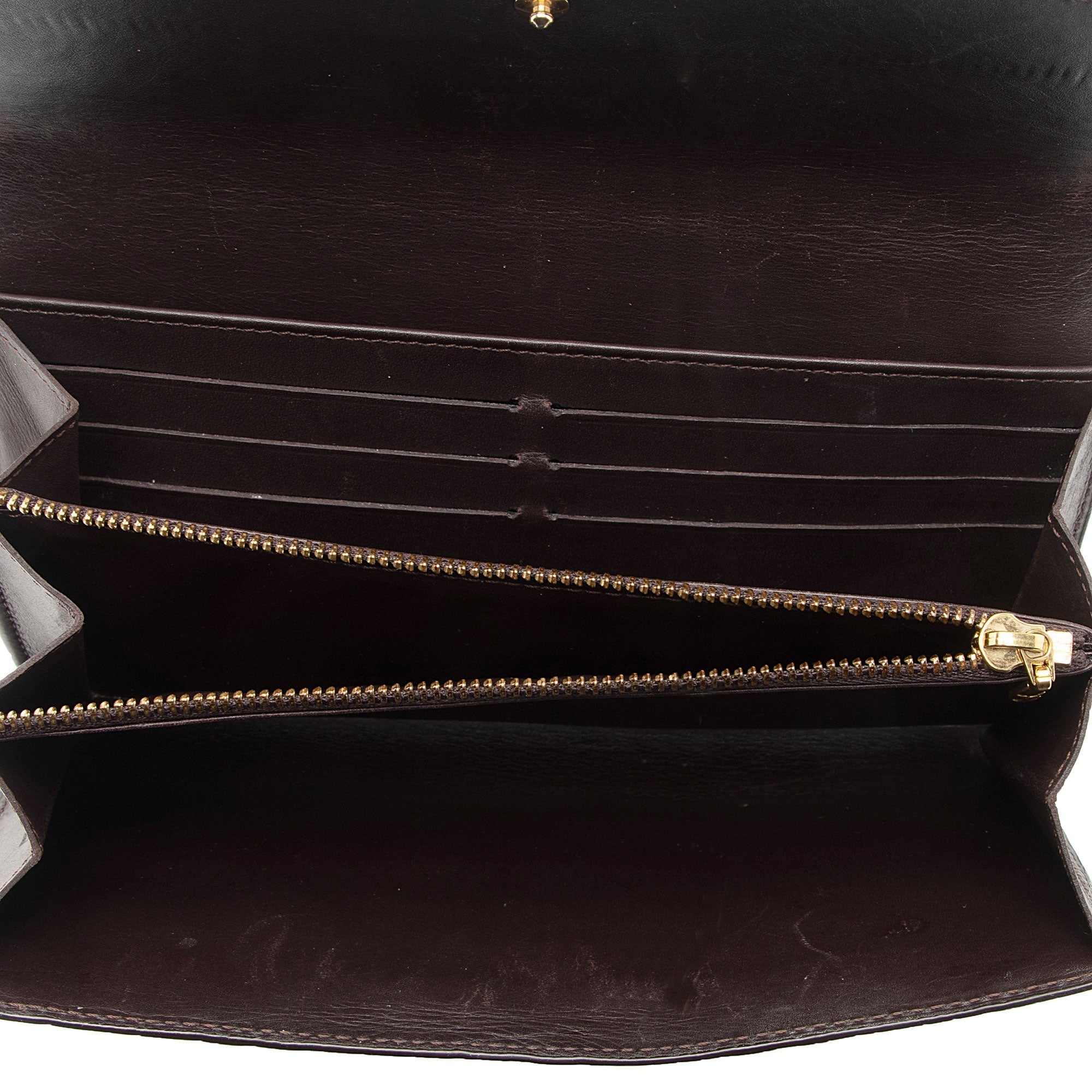 Louis Vuitton Monogram Vernis Sarah Wallet (SHF-U8GsUh)