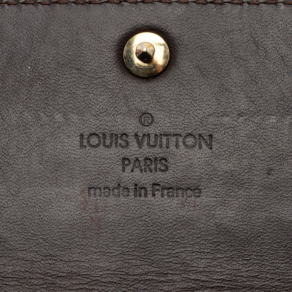 Louis Vuitton Monogram Vernis Sarah Wallet (SHF-U8GsUh)