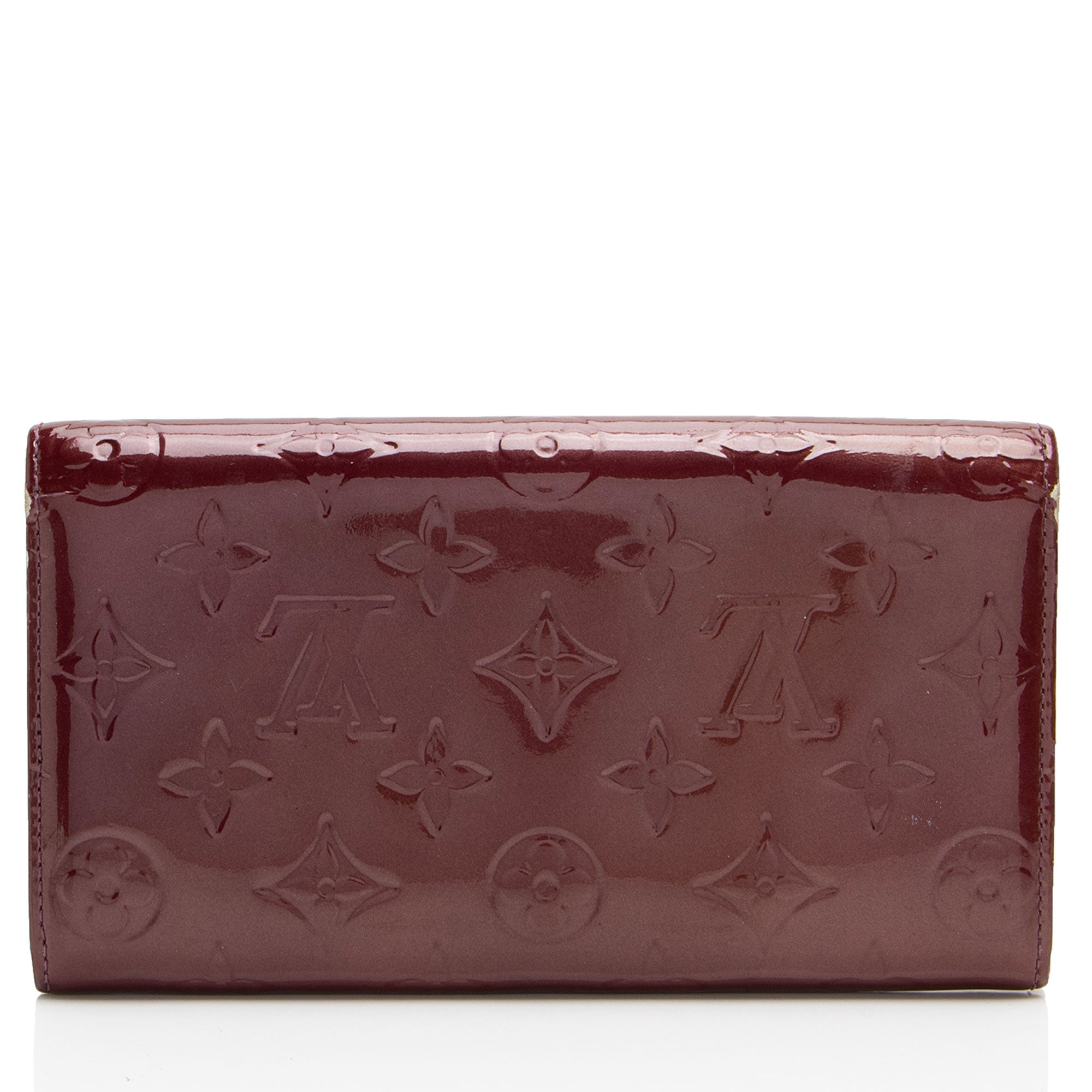 Louis Vuitton Monogram Vernis Sarah Wallet (SHF-I0eWQY)
