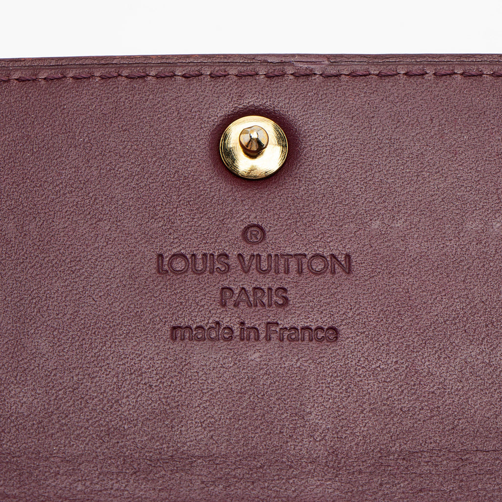 Louis Vuitton Monogram Vernis Sarah Wallet (SHF-I0eWQY)